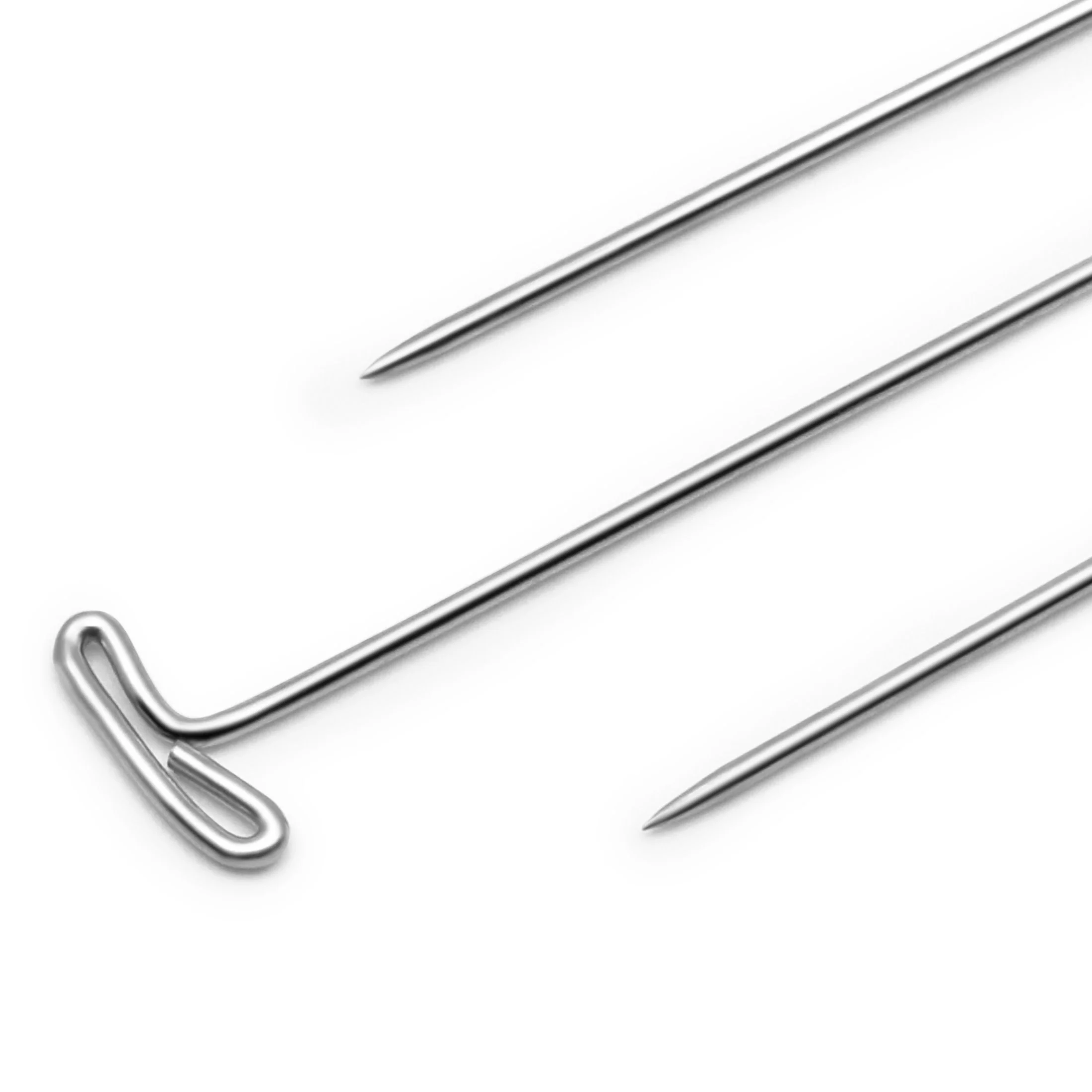 1-1/4" T-Pins, Nickel, 50 pc - Image 2