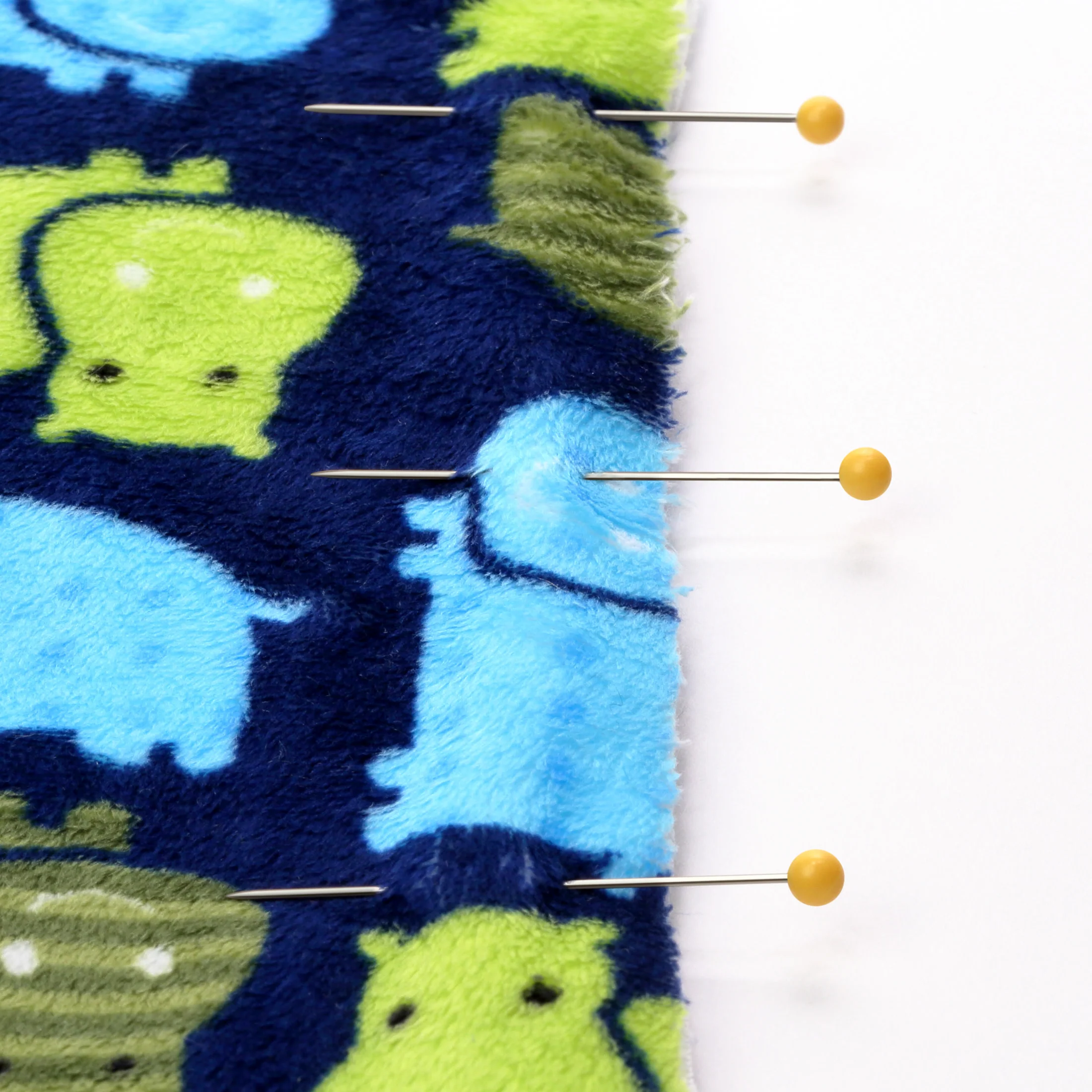 1-3/4" Extra-Long Color Ball Pins, Yellow, 250 pc - Image 4