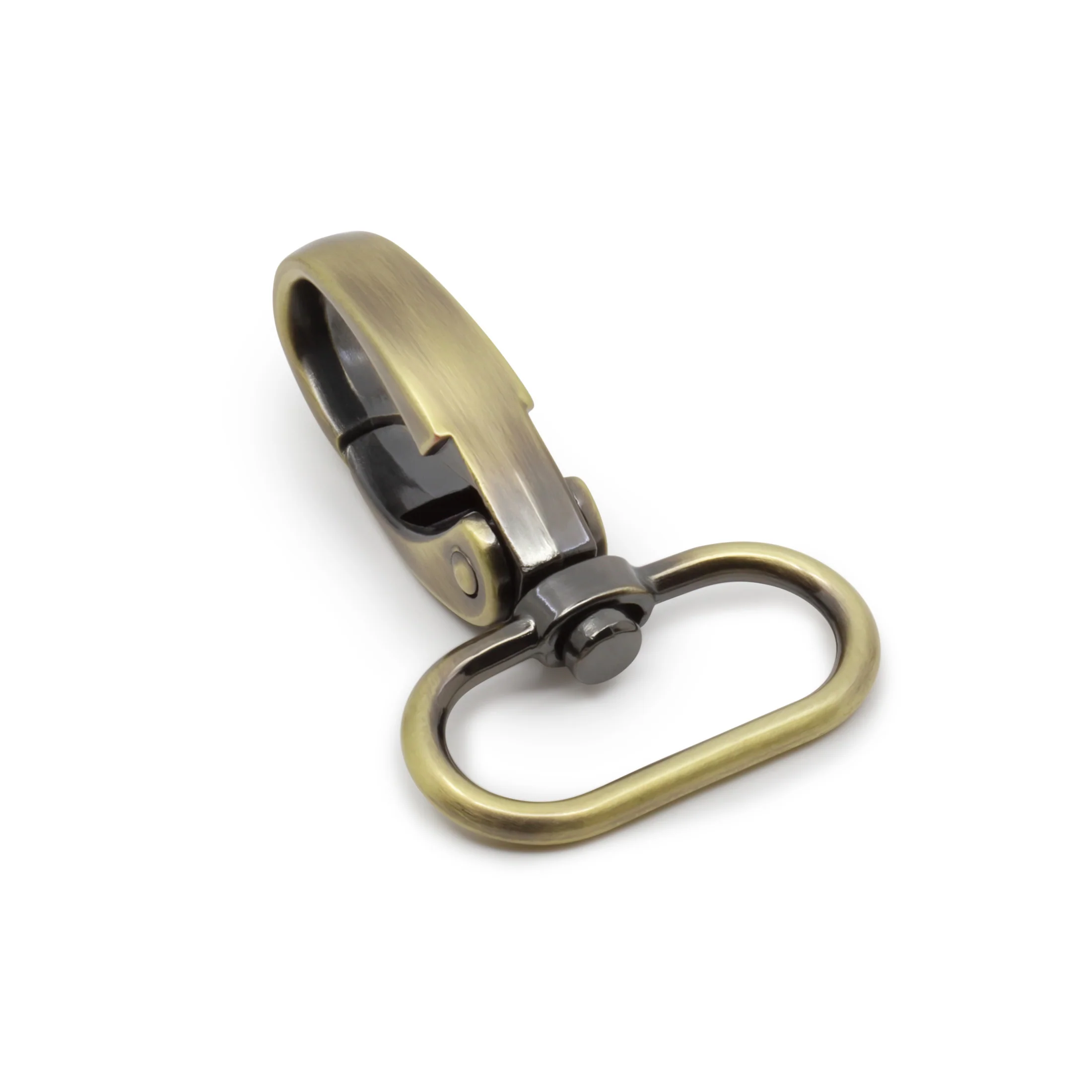 Fashion Swivel Hook, Antique Brass - Image 3