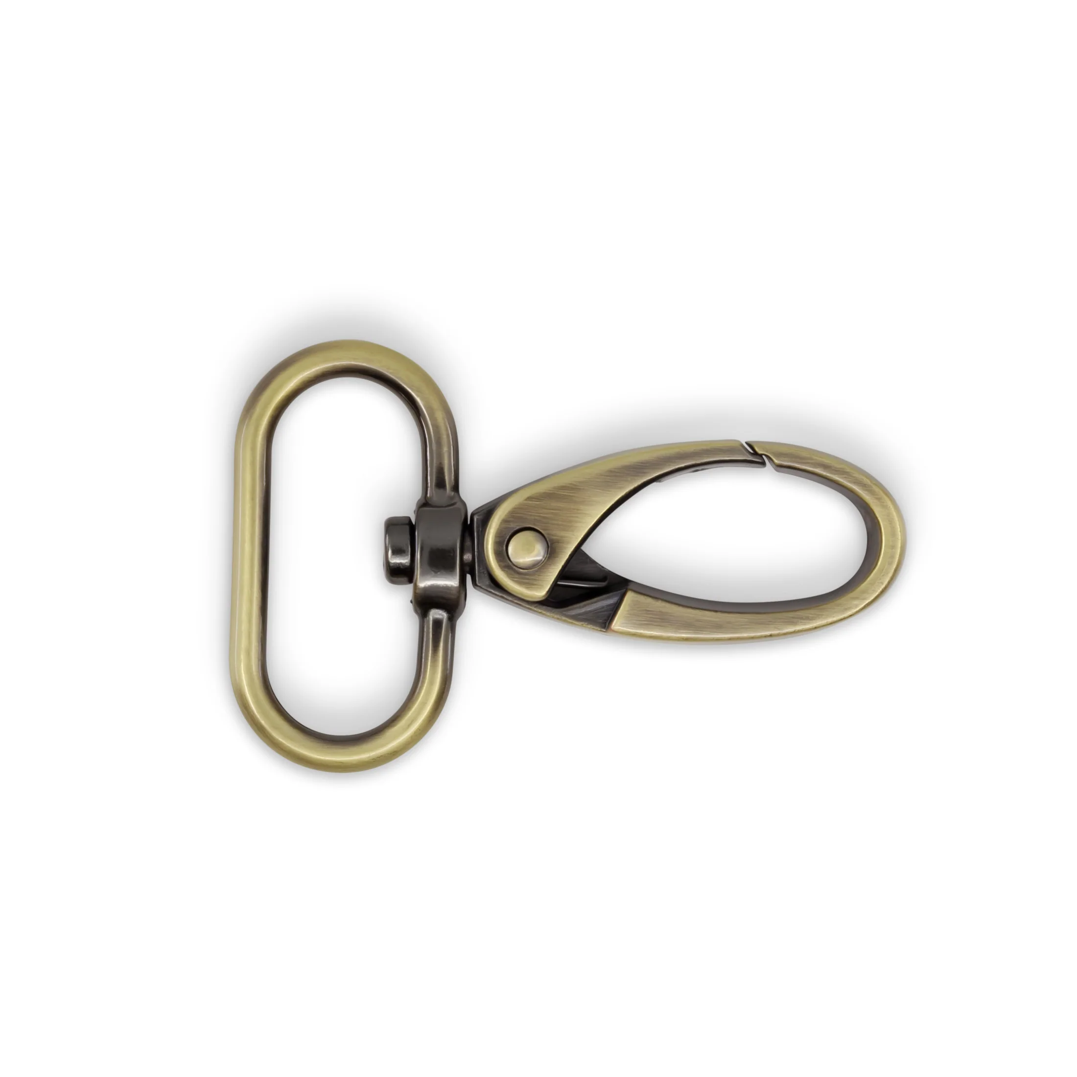 Fashion Swivel Hook, Antique Brass - Image 4