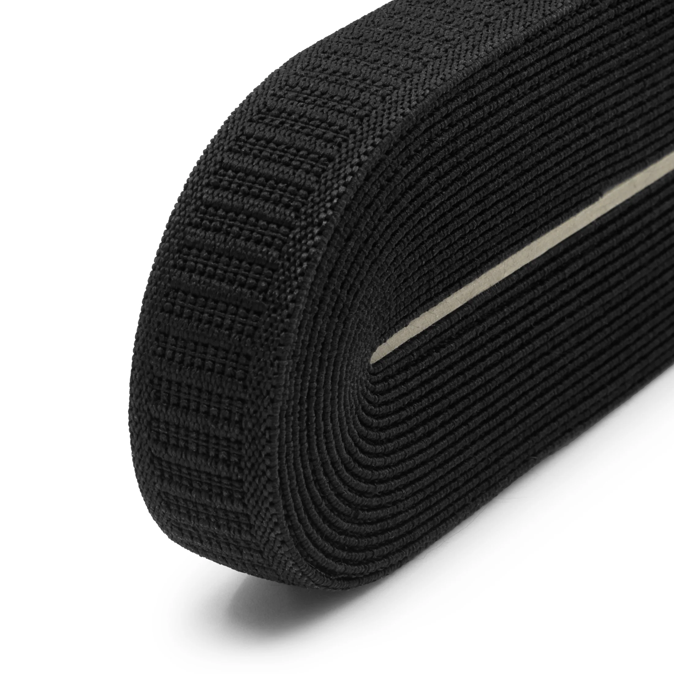 3/4" Non-Roll Elastic, 6 Yard, Black - Image 2