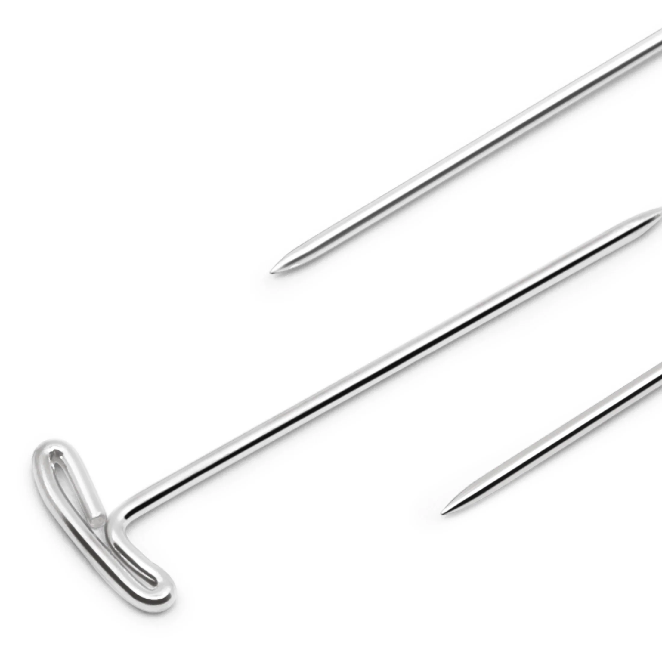 1" T-Pins, Nickel, 75 pc - Image 2