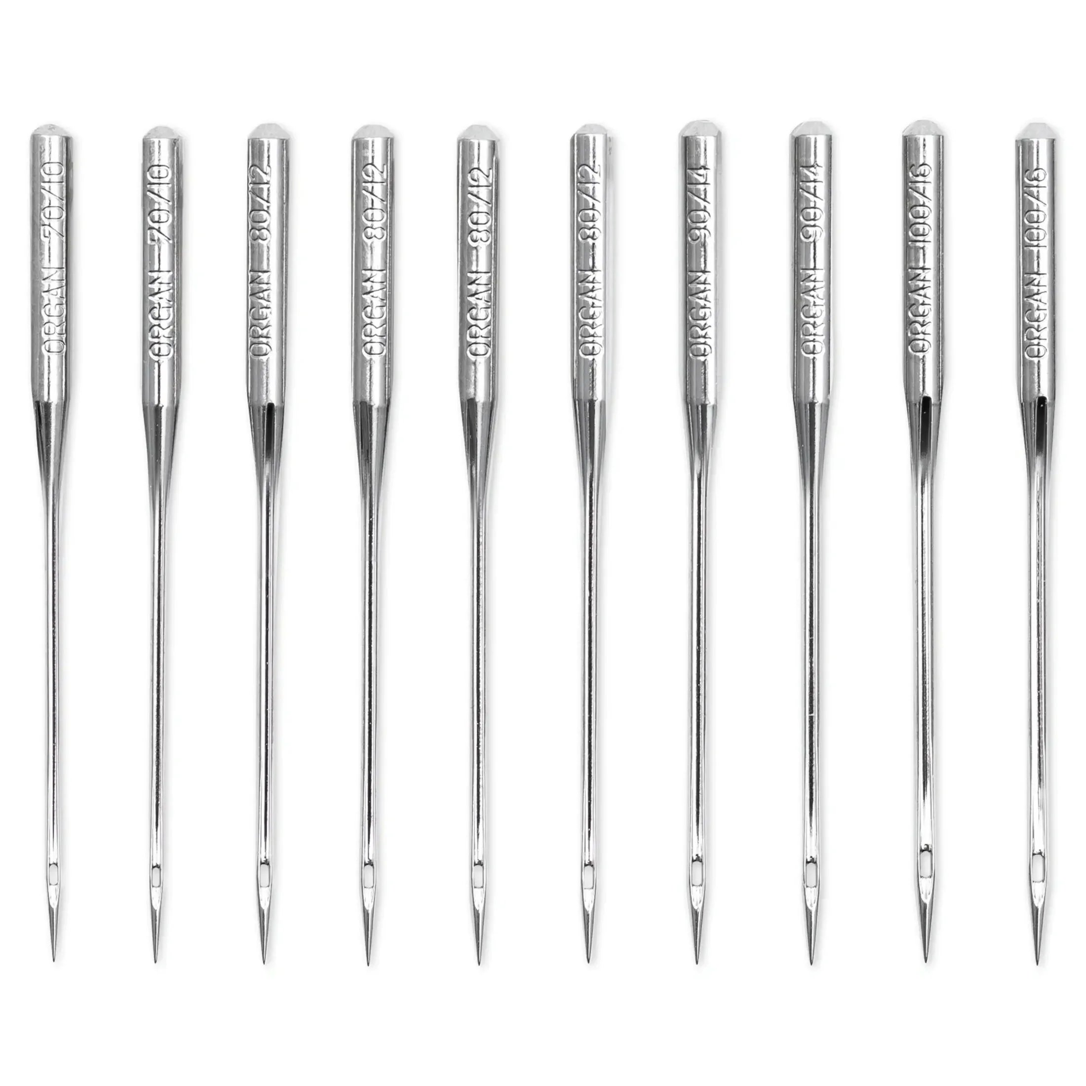 Universal Sewing Machine Needles, Sizes 10-16 (No. 70-100), 10 PC - Image 3