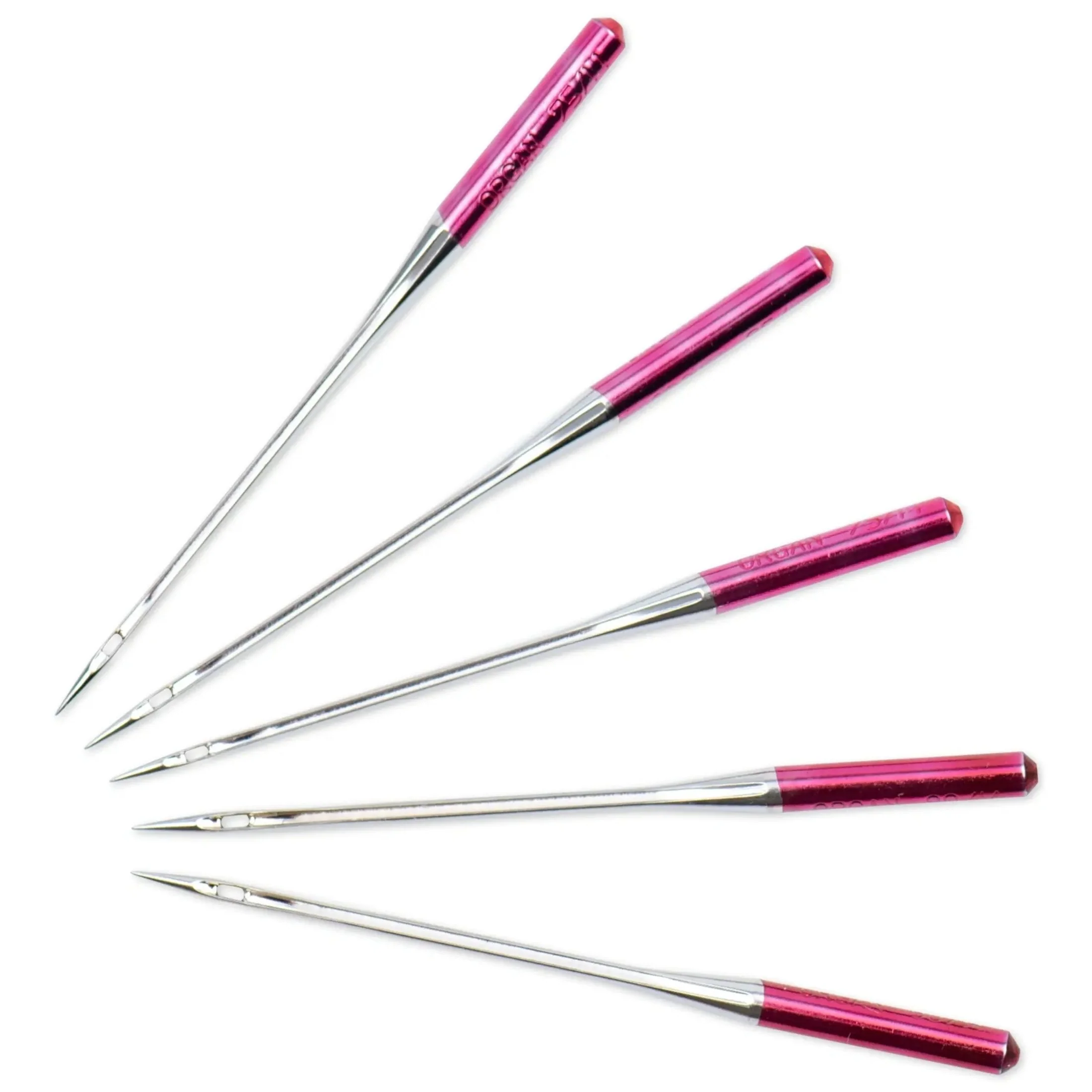 Embroidery Sewing Machine Needles, Sizes 11 & 14 (No. 75 + 90), 5 PC - Image 2