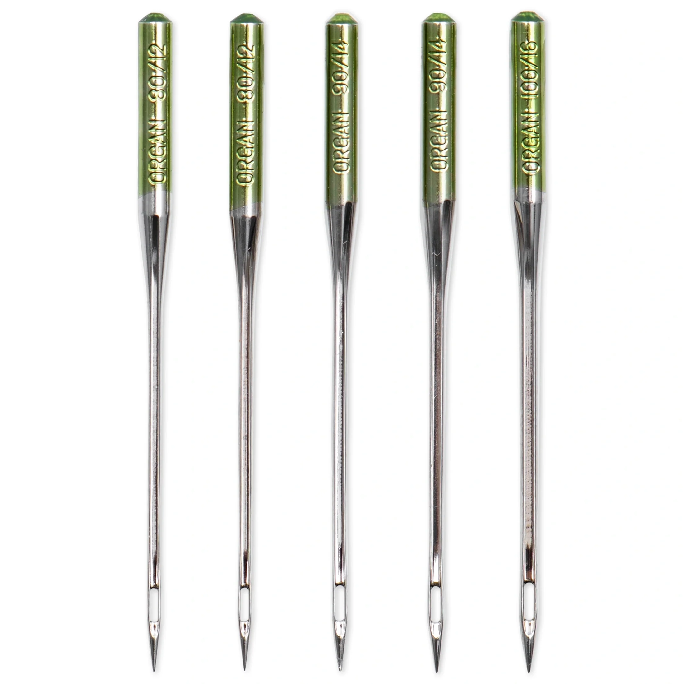 Topstitch Sewing Machine Needles, Sizes 12-16 (No. 80-100), 5 pc - Image 3