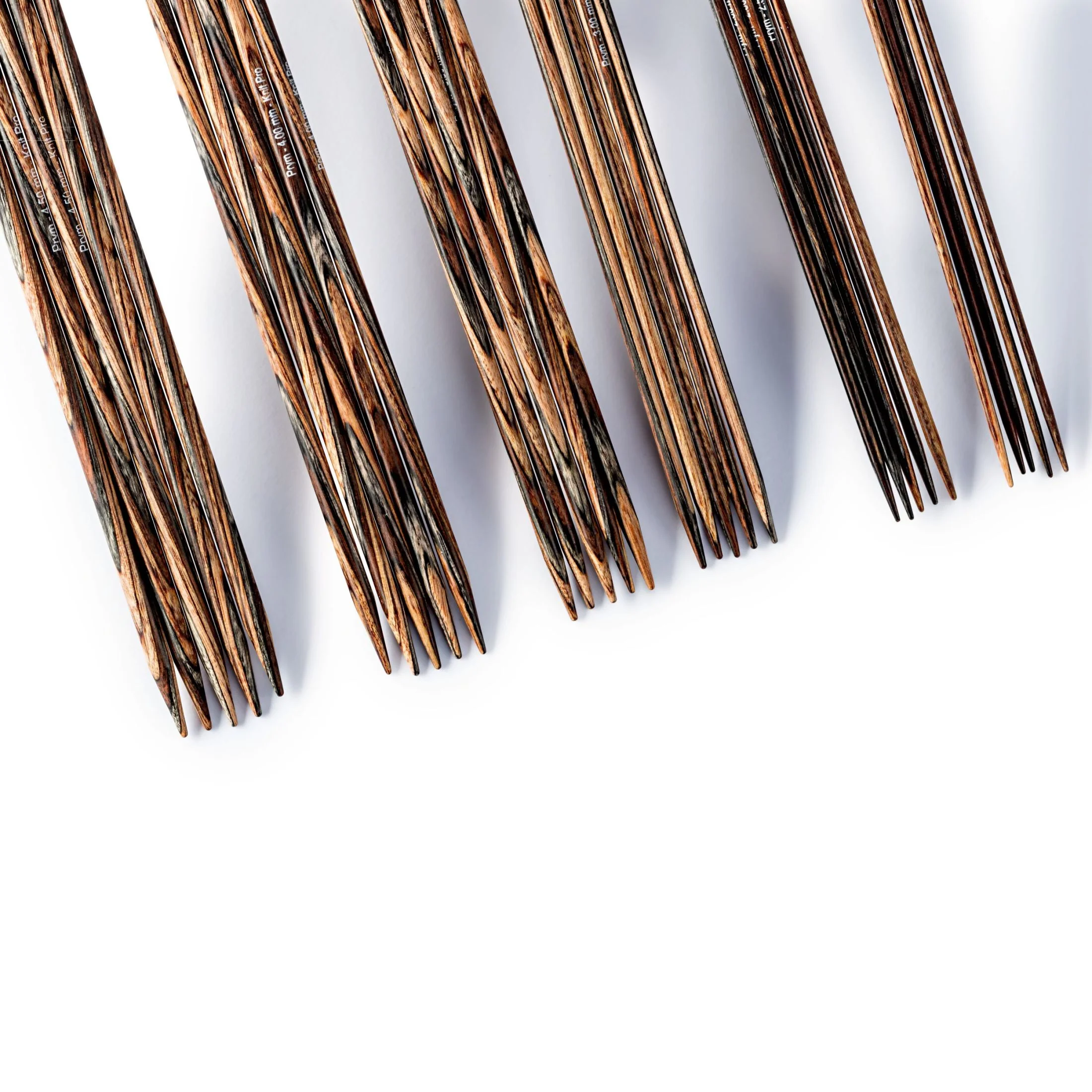 Double-Pointed Knitting Needles Set, Natural, 2-4.5mm - Image 3