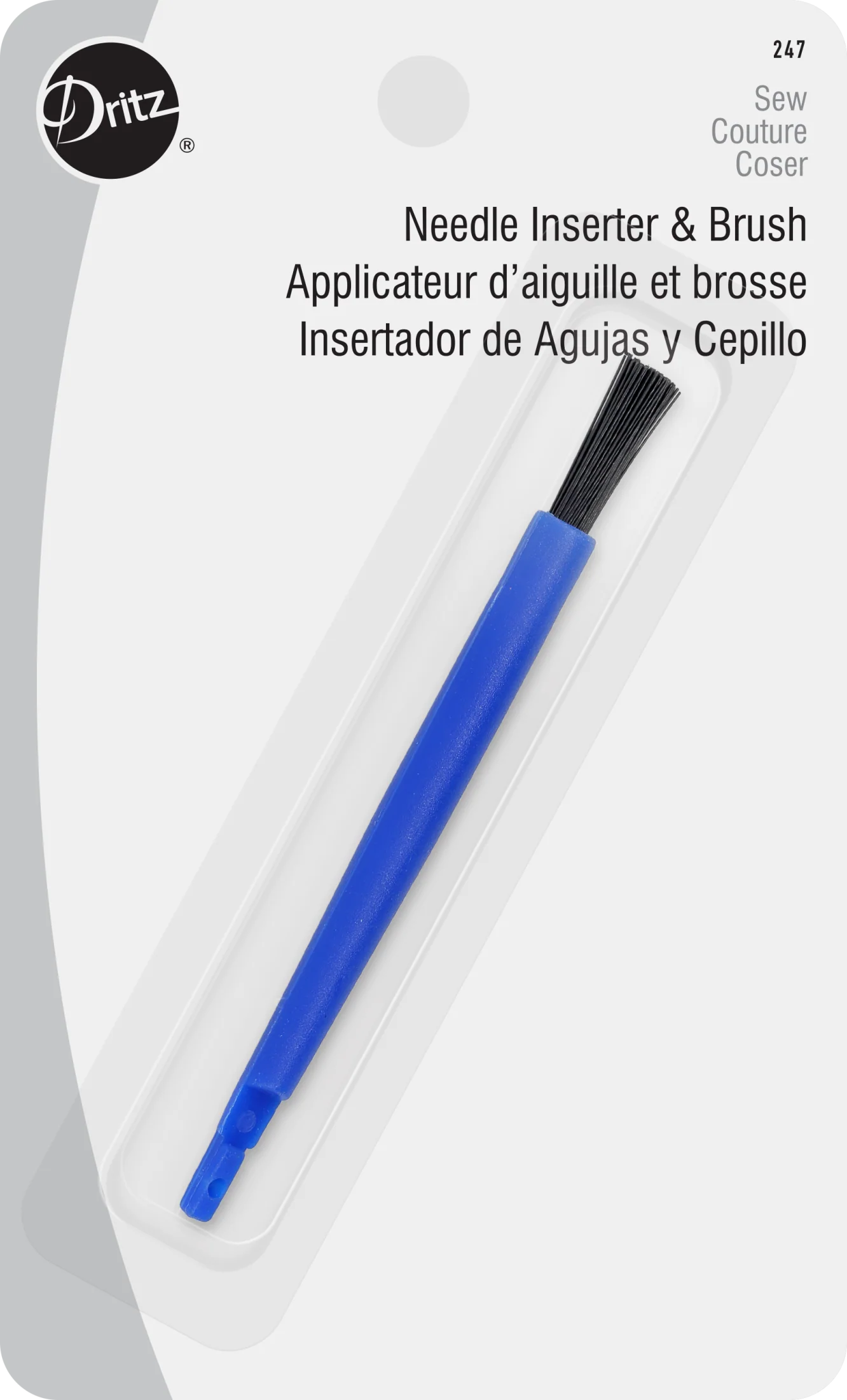 Needle Inserter with Brush