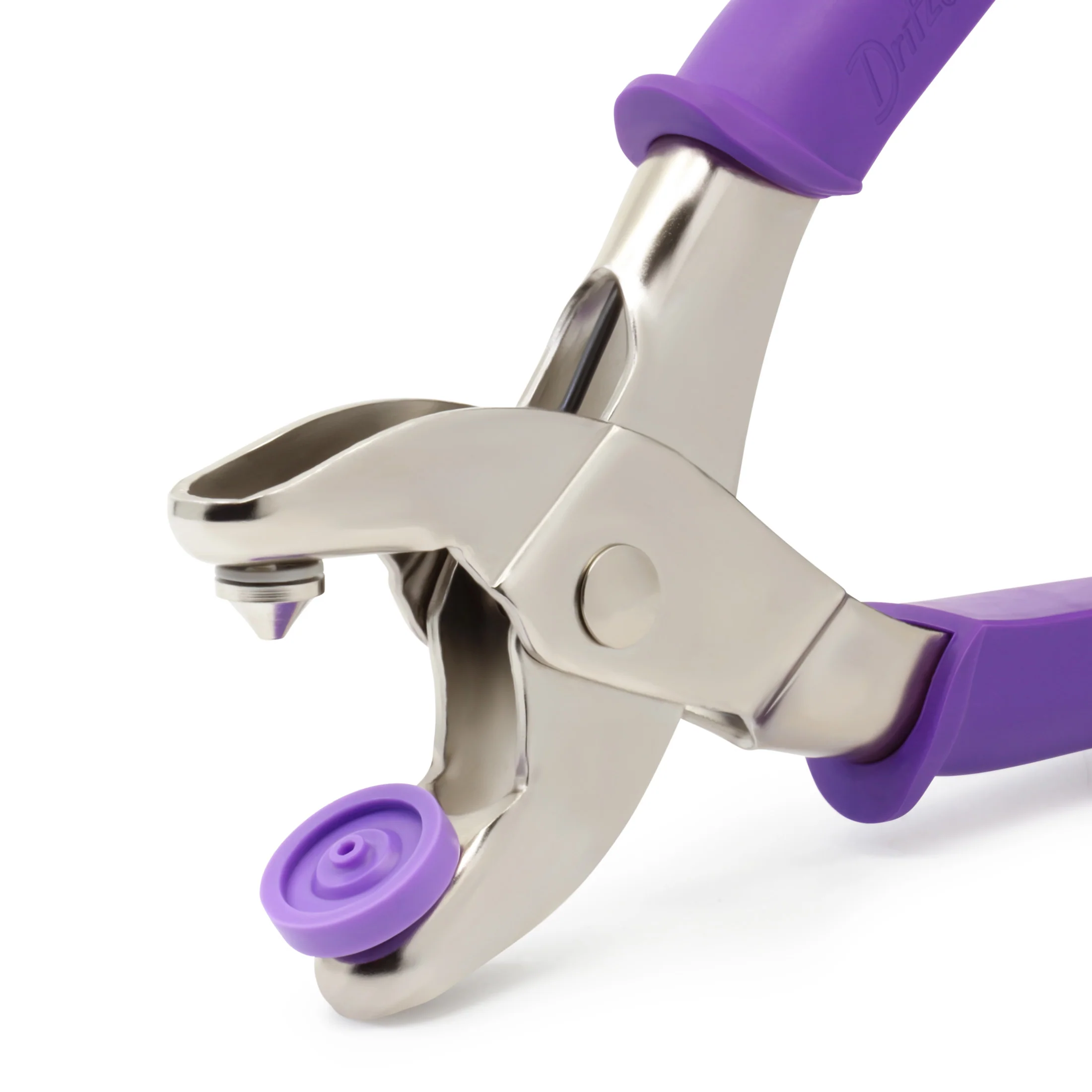 Heavy Duty Snap Pliers for 5/8" Snaps, Purple - Image 2