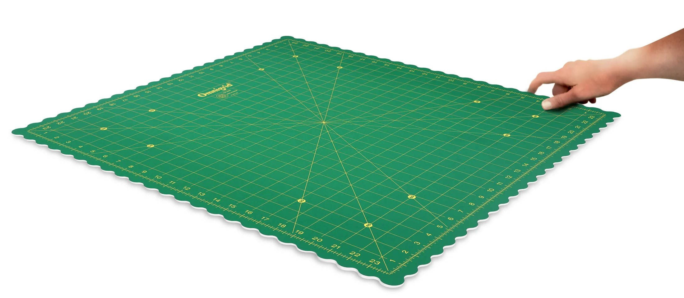 360° Square Rotating Cutting Mat, 24" - Image 2