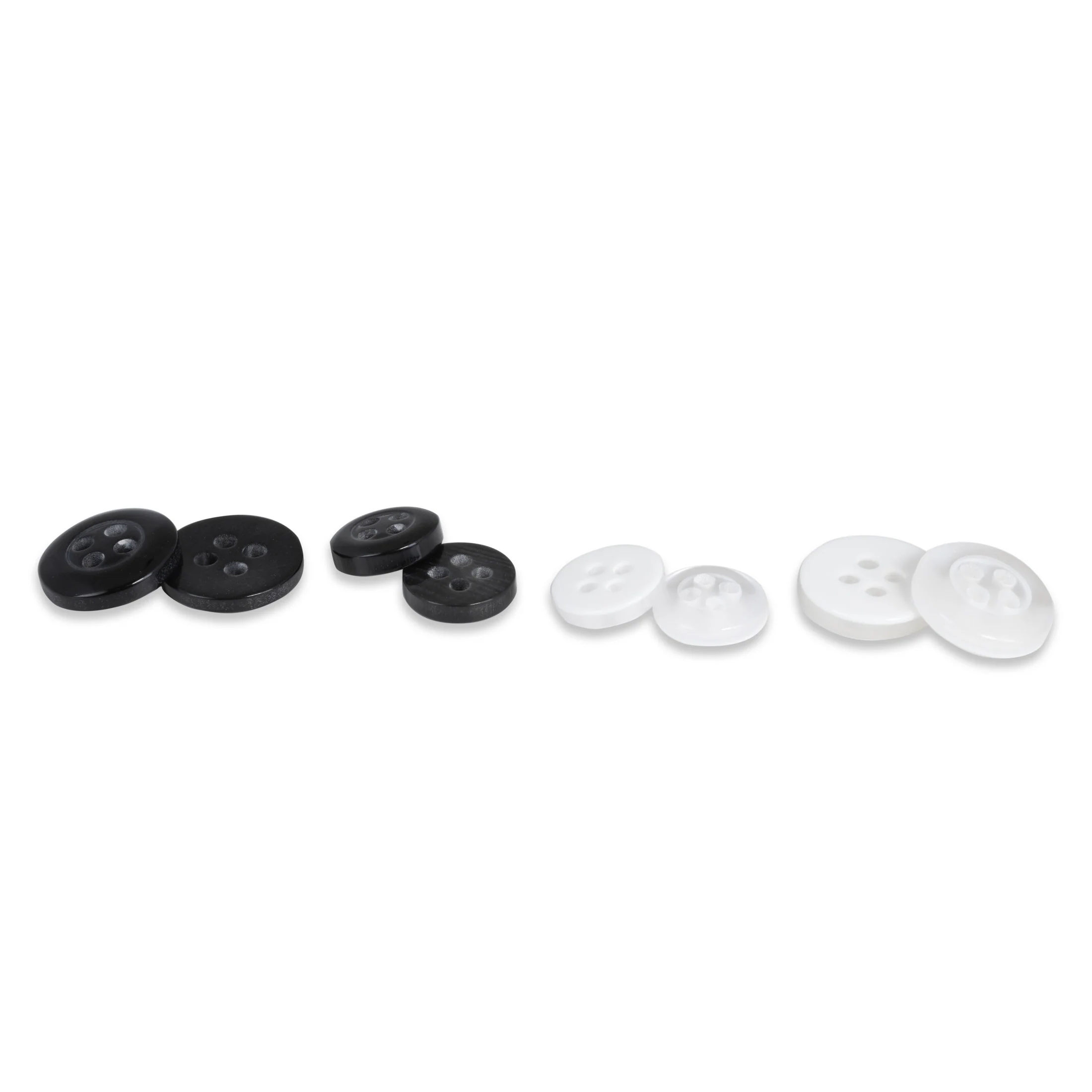 Shirt Buttons, Assorted, 9 & 11mm, 20 PC - Image 4