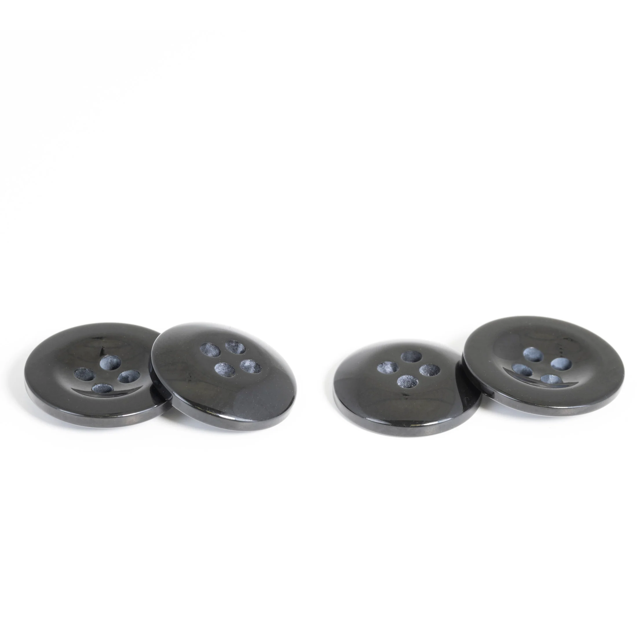 Waistband Buttons, Black, 15 &17mm, 10 PC - Image 3