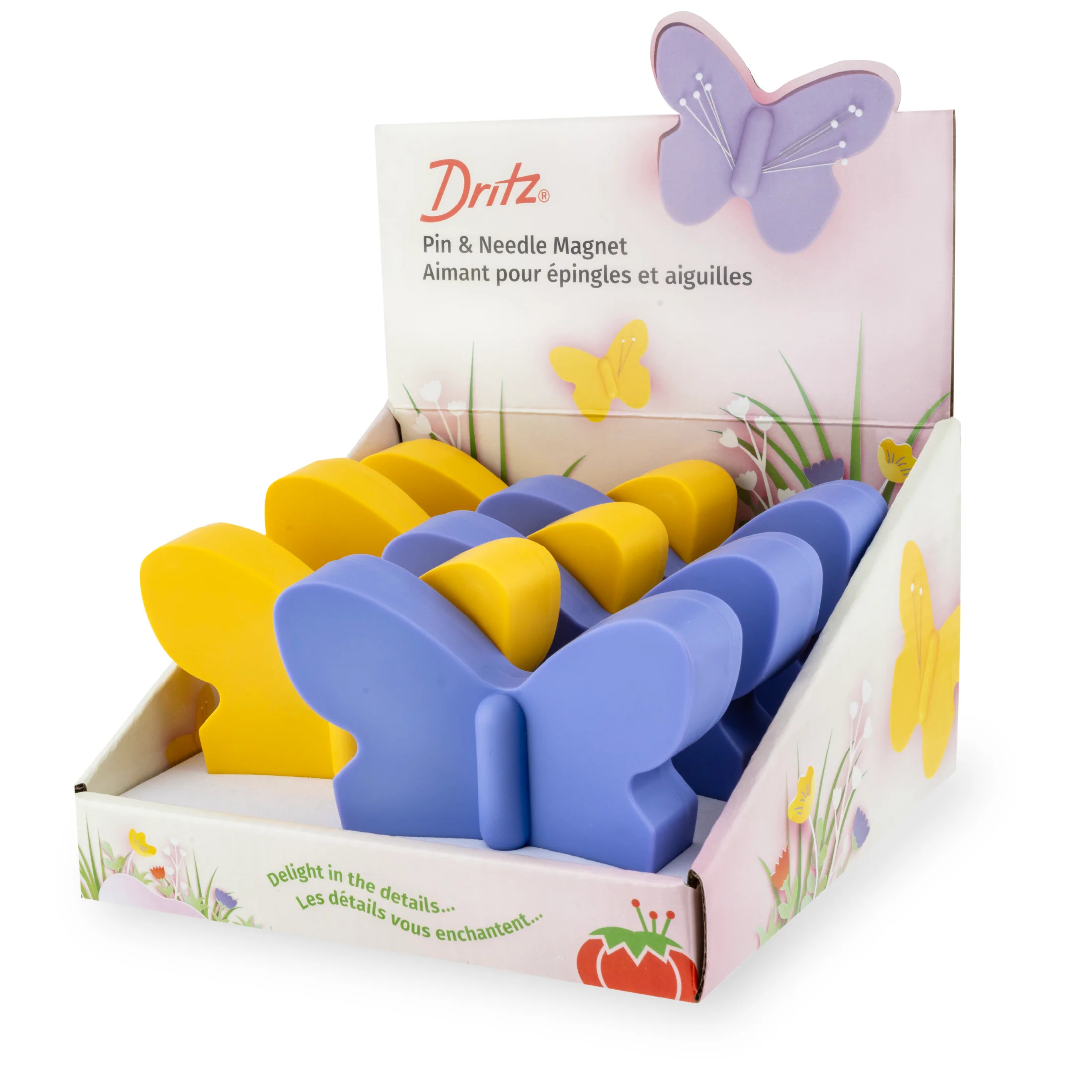 Butterfly Pin Magnet PDQ - 6 PC/ PDQ