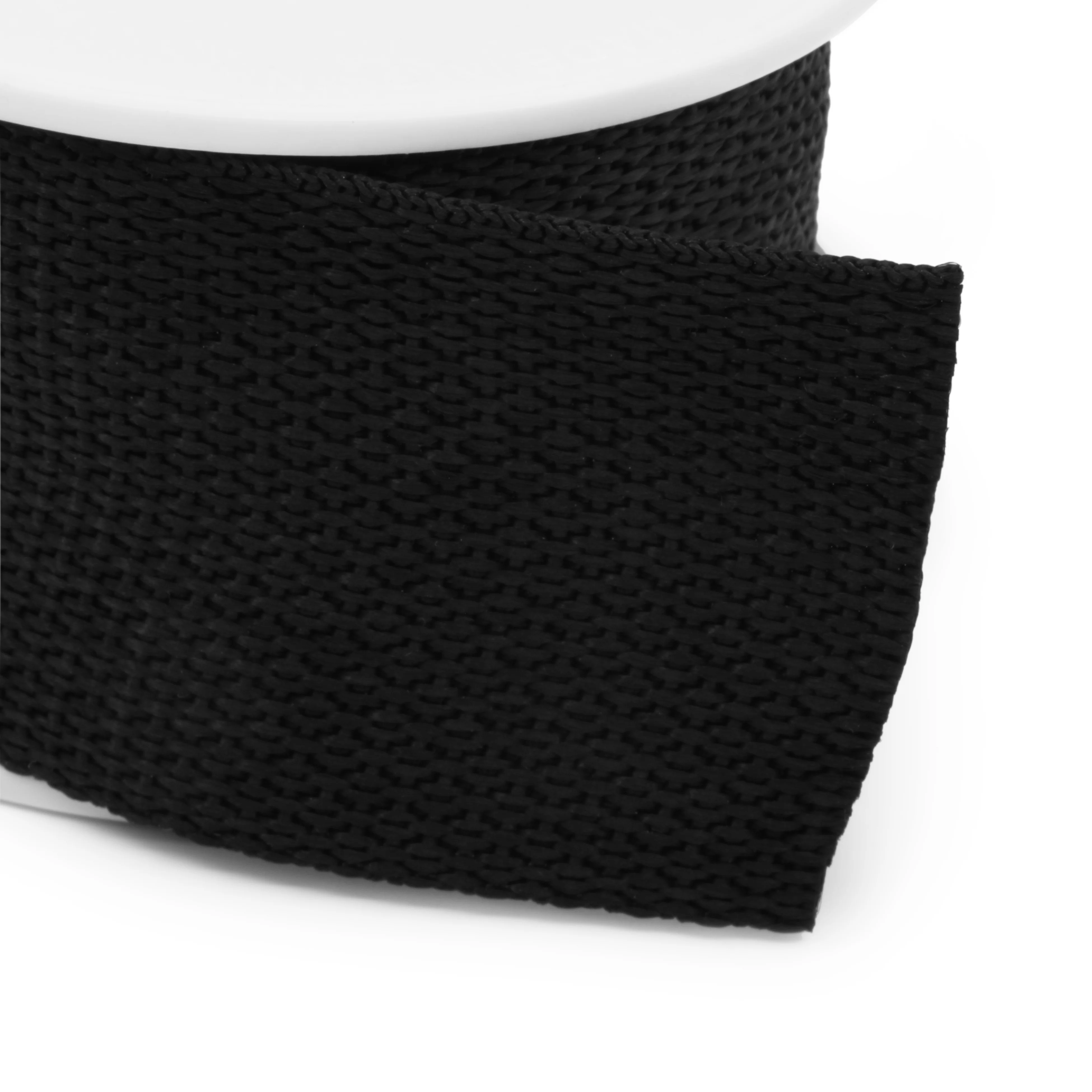 2" Polypro Belting & Strapping, Black, 15 yd - Image 2