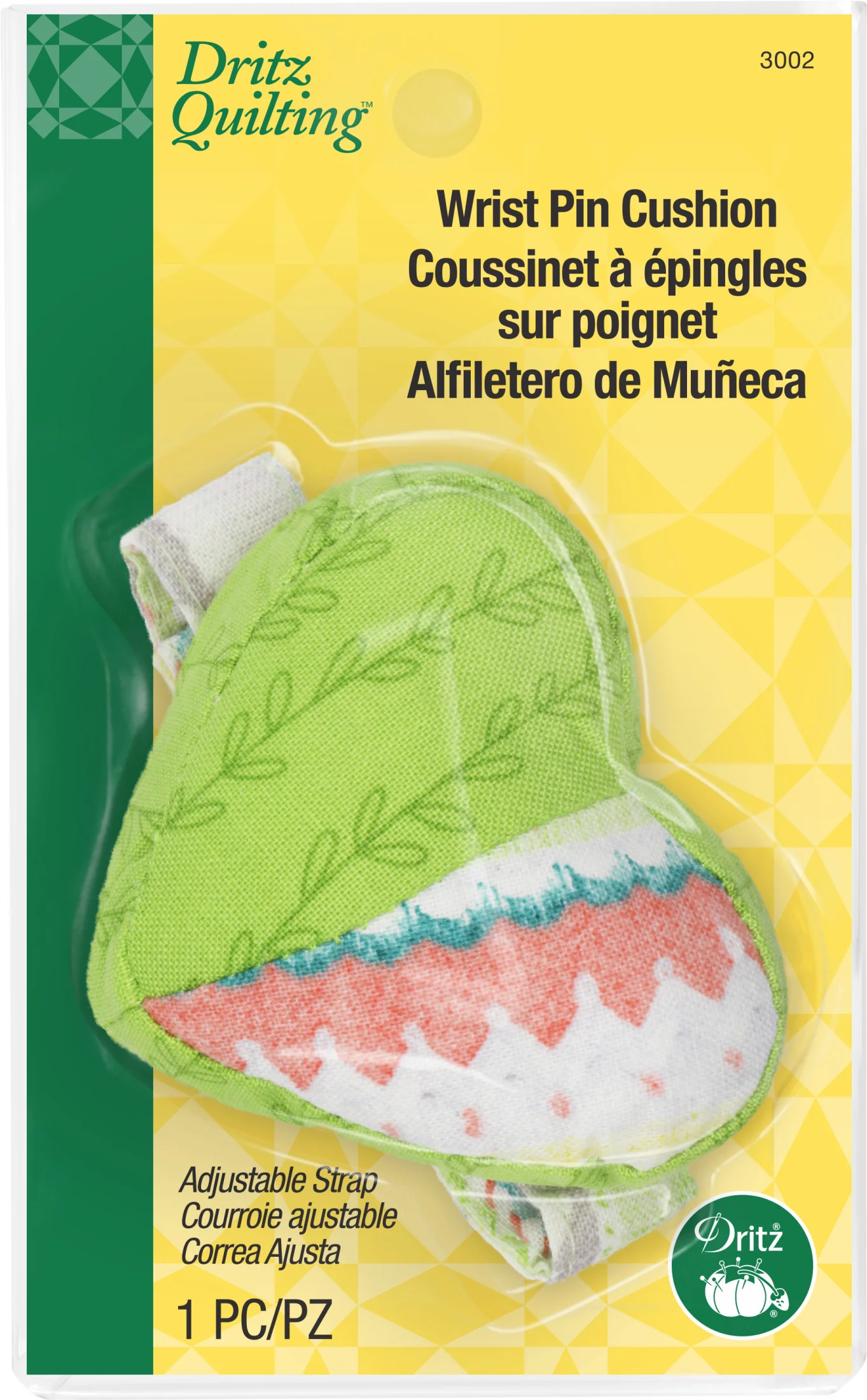 Heart Wrist Pin Cushion with Adjustable Strap, Assorted Colors - Image 3