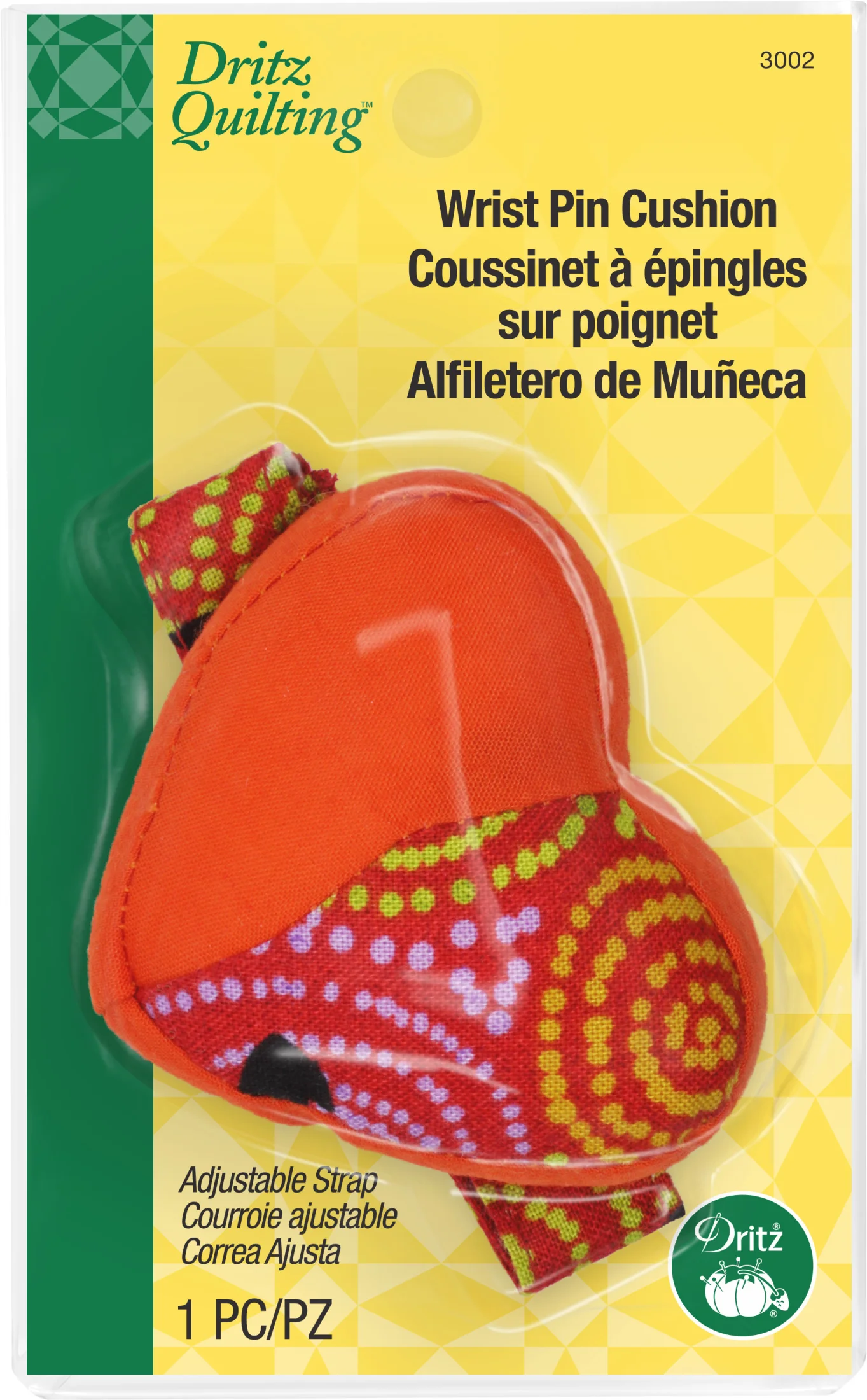 Heart Wrist Pin Cushion with Adjustable Strap, Assorted Colors - Image 5