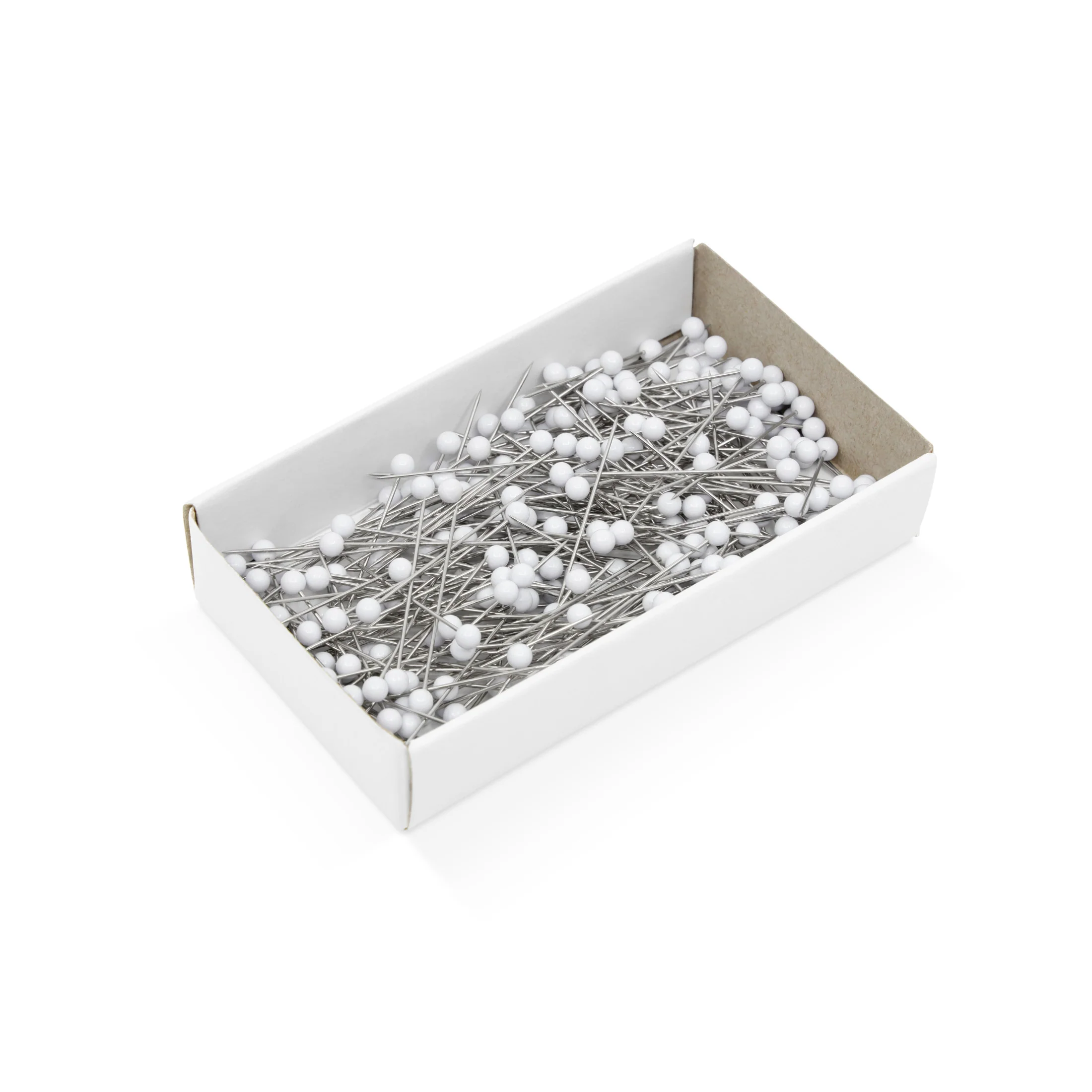 Size 24, Steel White Colorball, 4mm head - Image 3