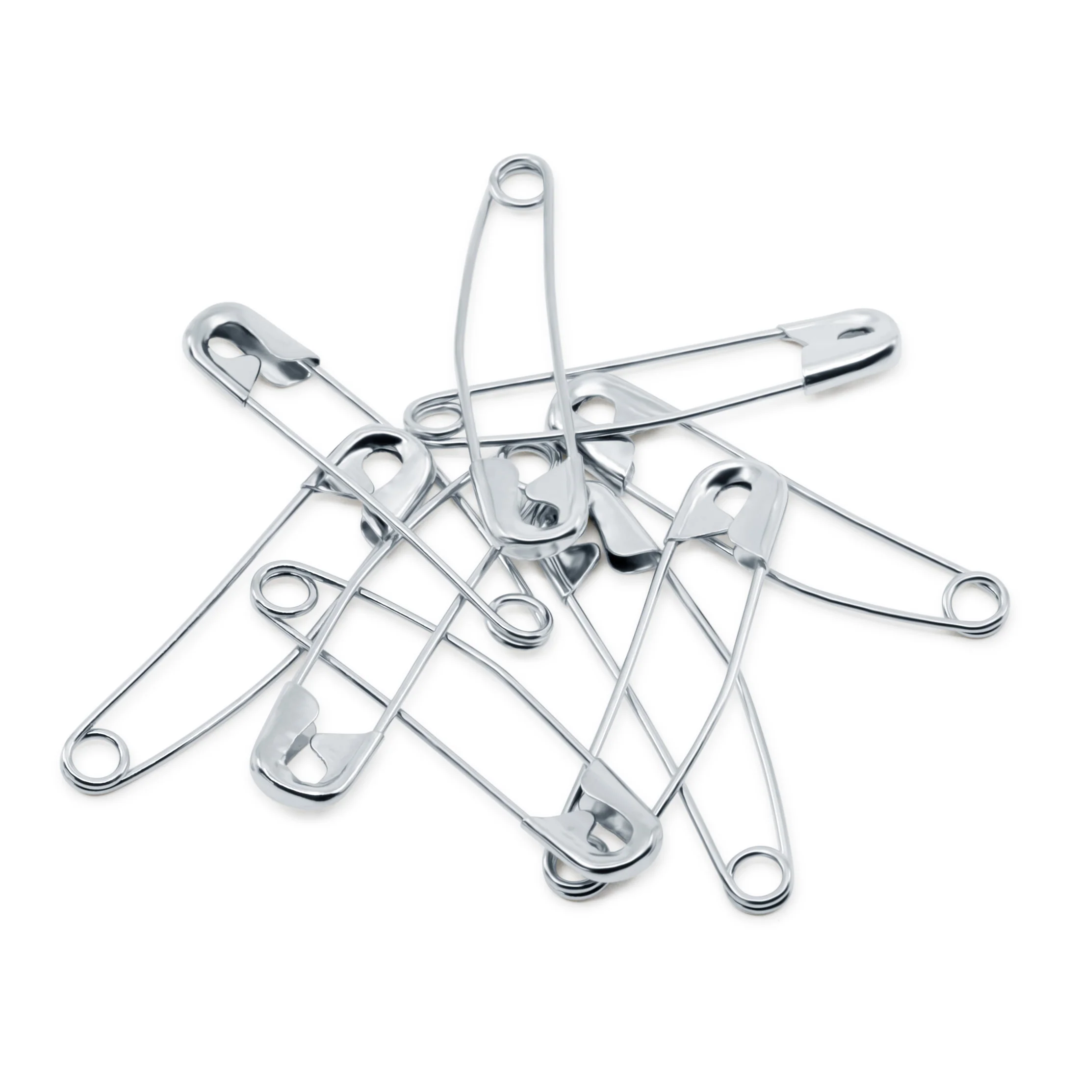 1-1/2" Curved Basting Pins, Nickel, 75 pc - Image 4