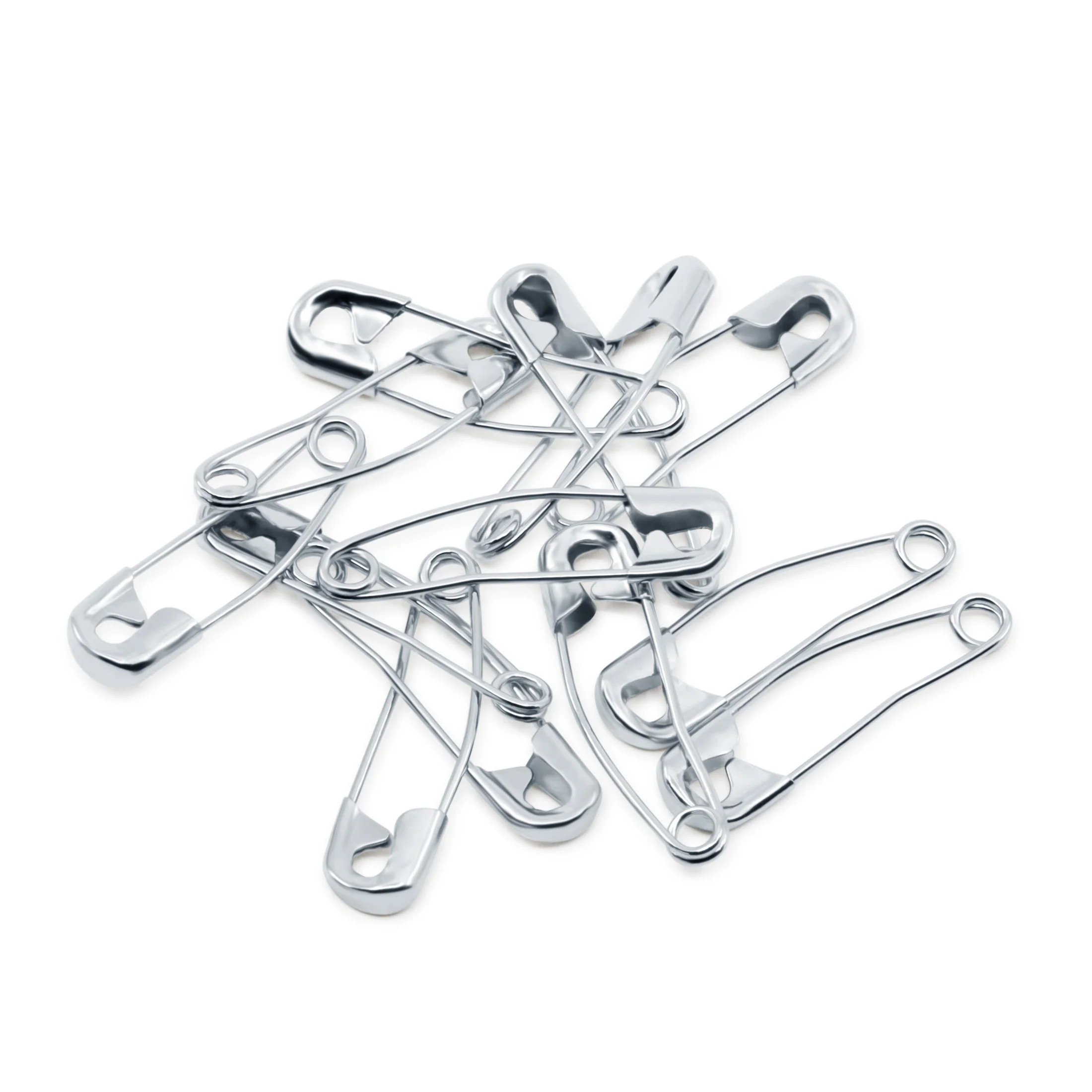 1-1/16" Curved Safety Pins, Nickel, 300 pc - Image 4