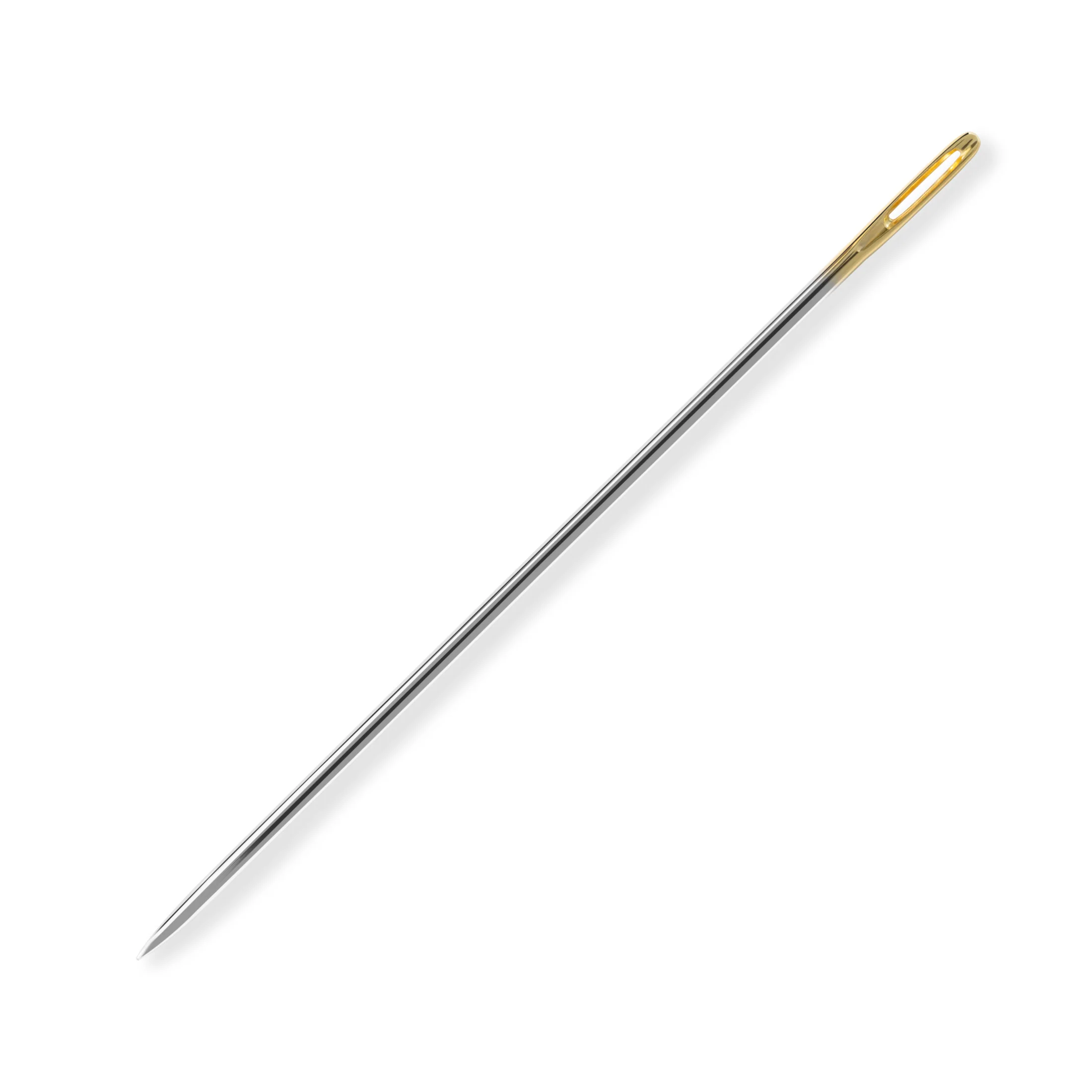 Gold-Eye Big Stitch Quilting Needles, Size 5, 12 pc - Image 2