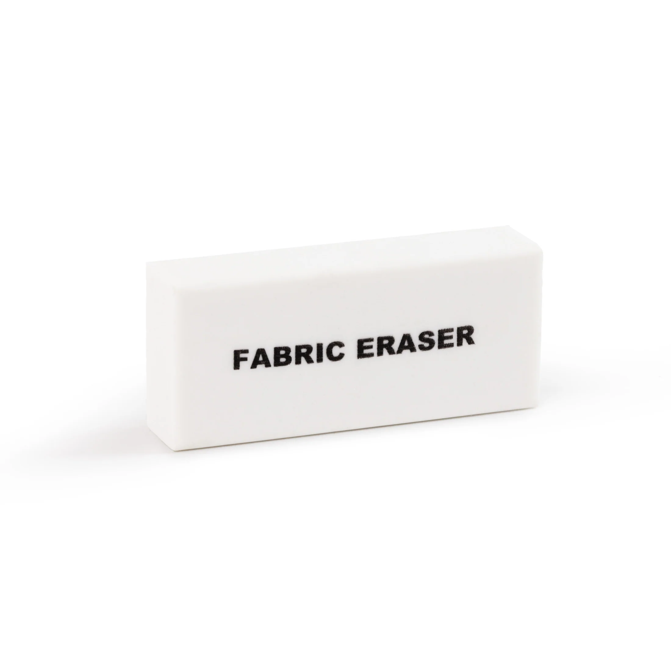 Non-Smudge Fabric Pencil Eraser, White - Image 2