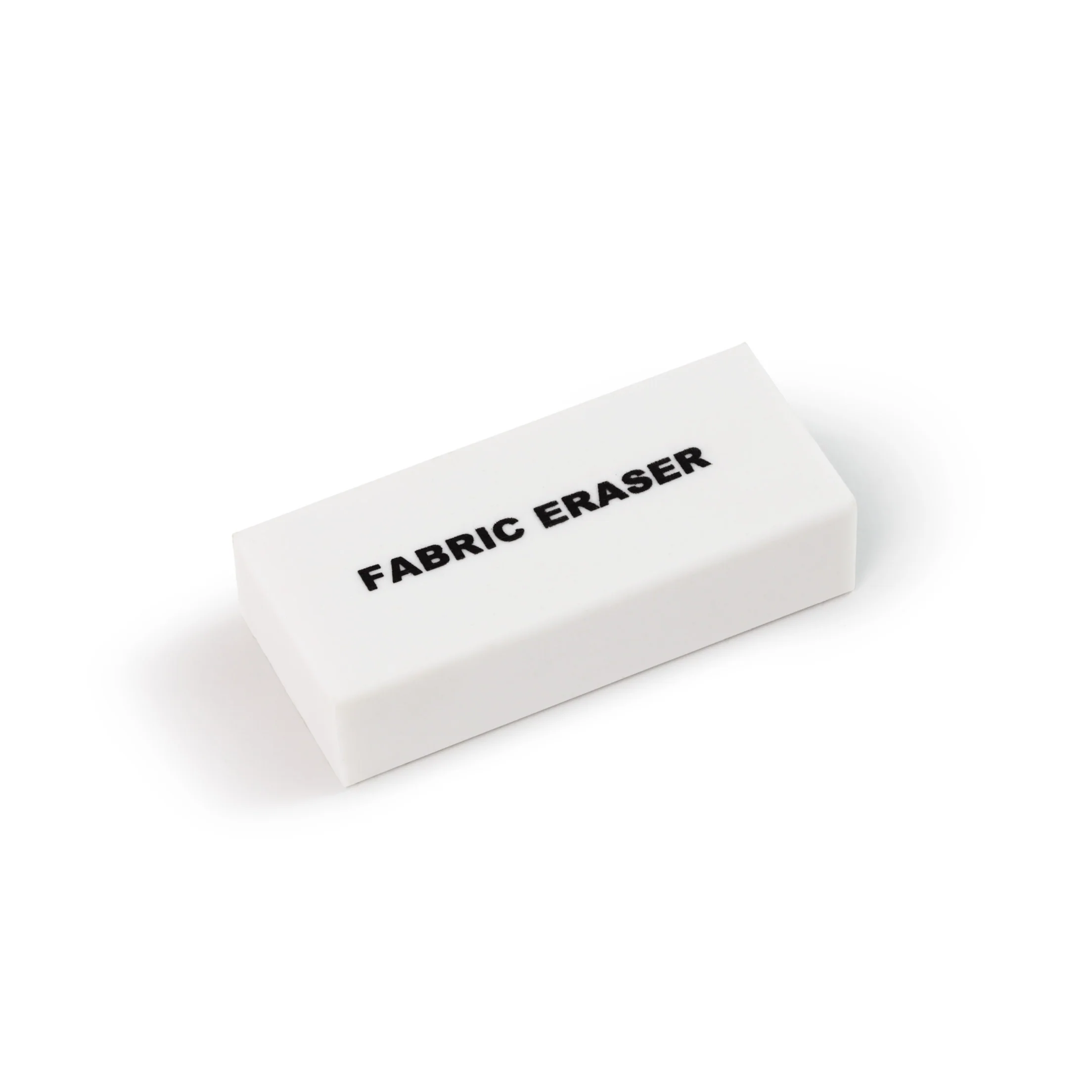Non-Smudge Fabric Pencil Eraser, White - Image 3