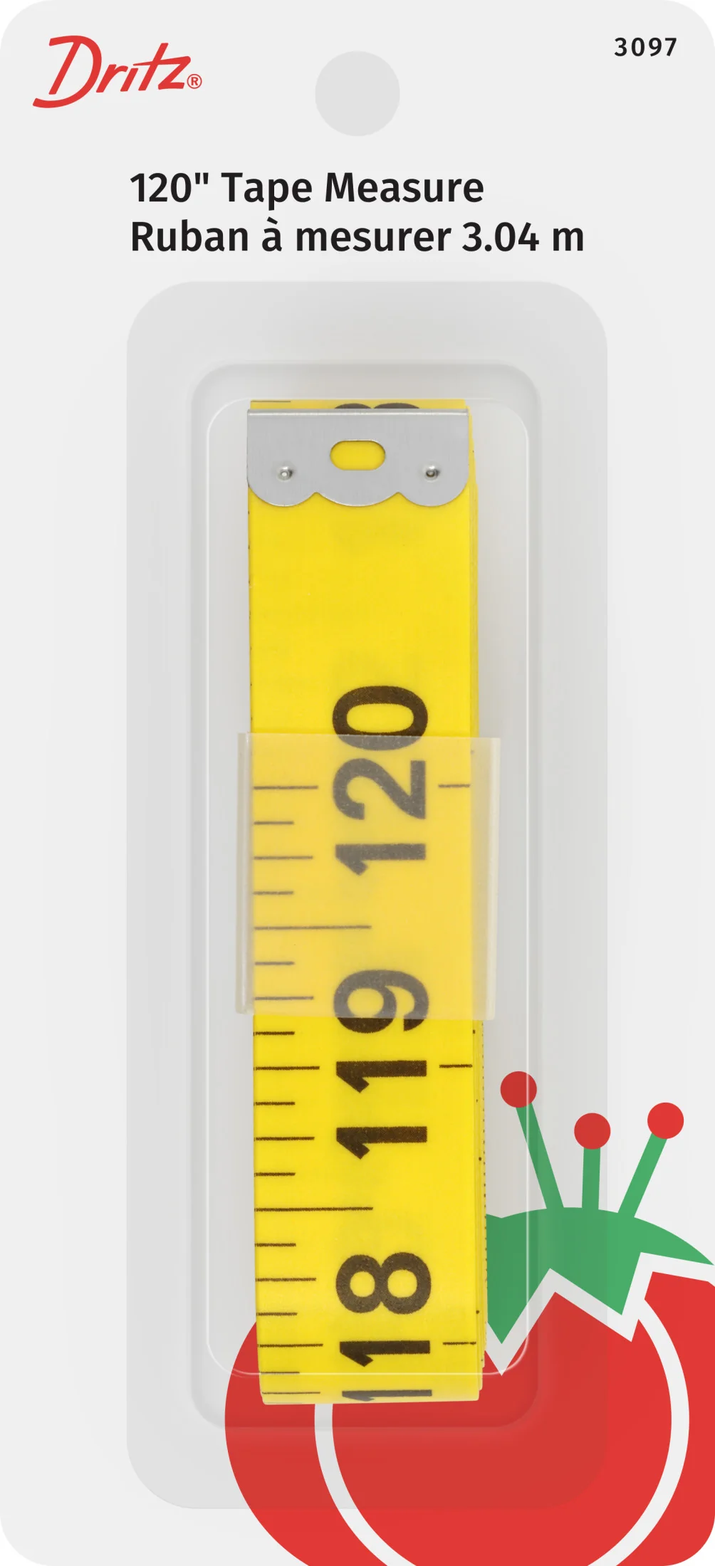 120-Inch Tape Measure, Yellow