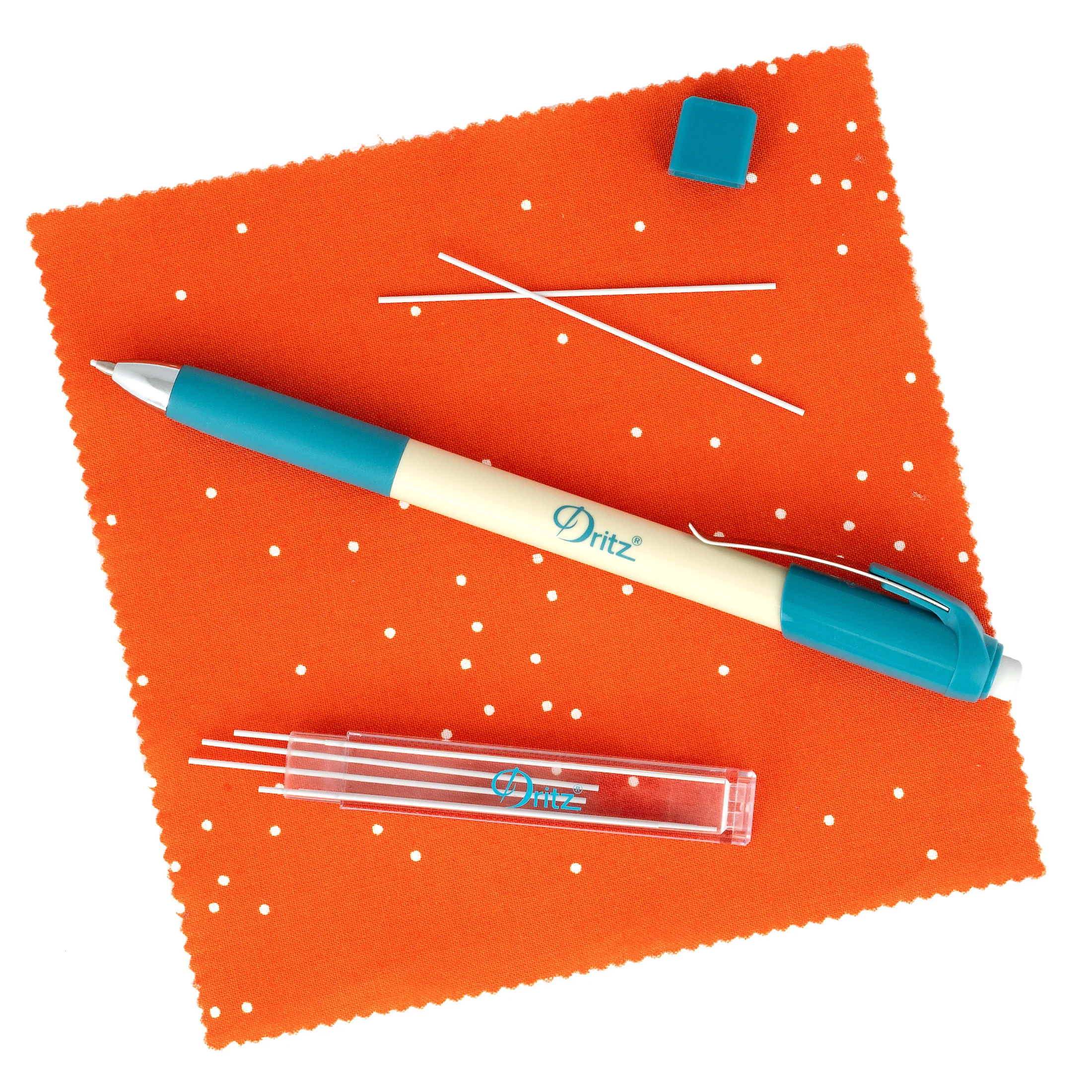 Mechanical Fabric Pencil Set, 0.9mm, White - Image 3