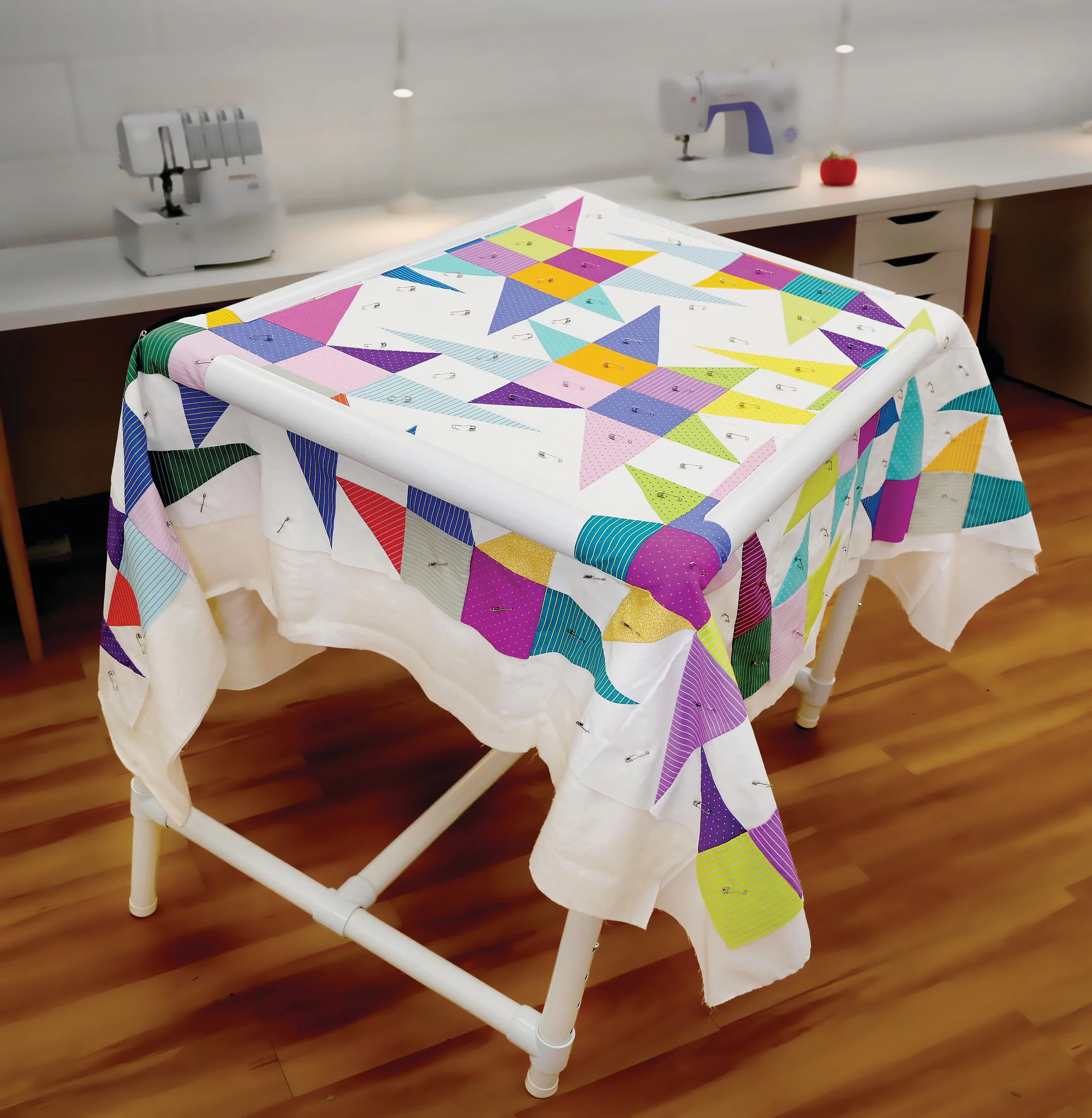 Quilters Adjustable Floor Frame - Image 3