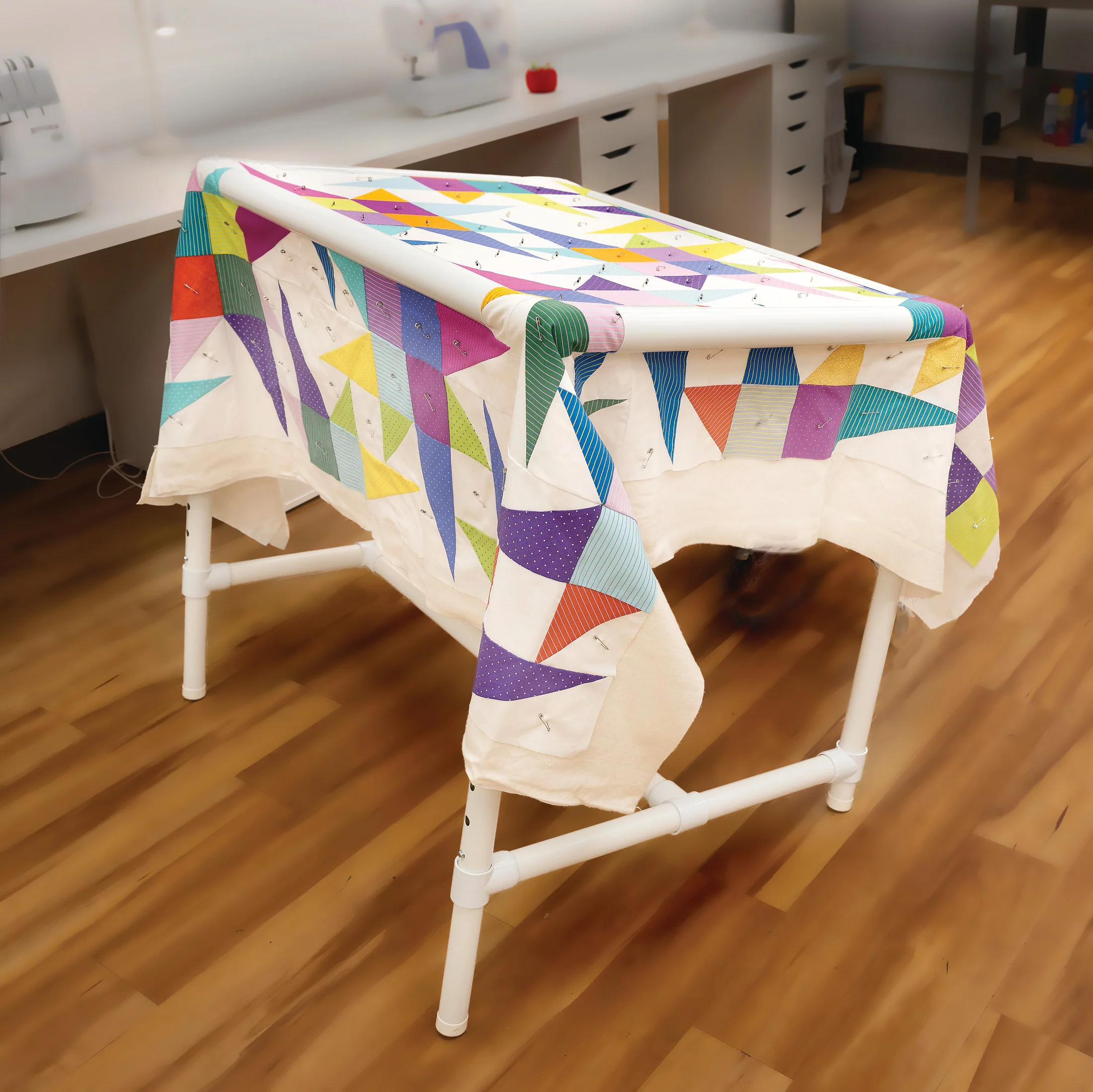 Quilters Adjustable Floor Frame - Image 4