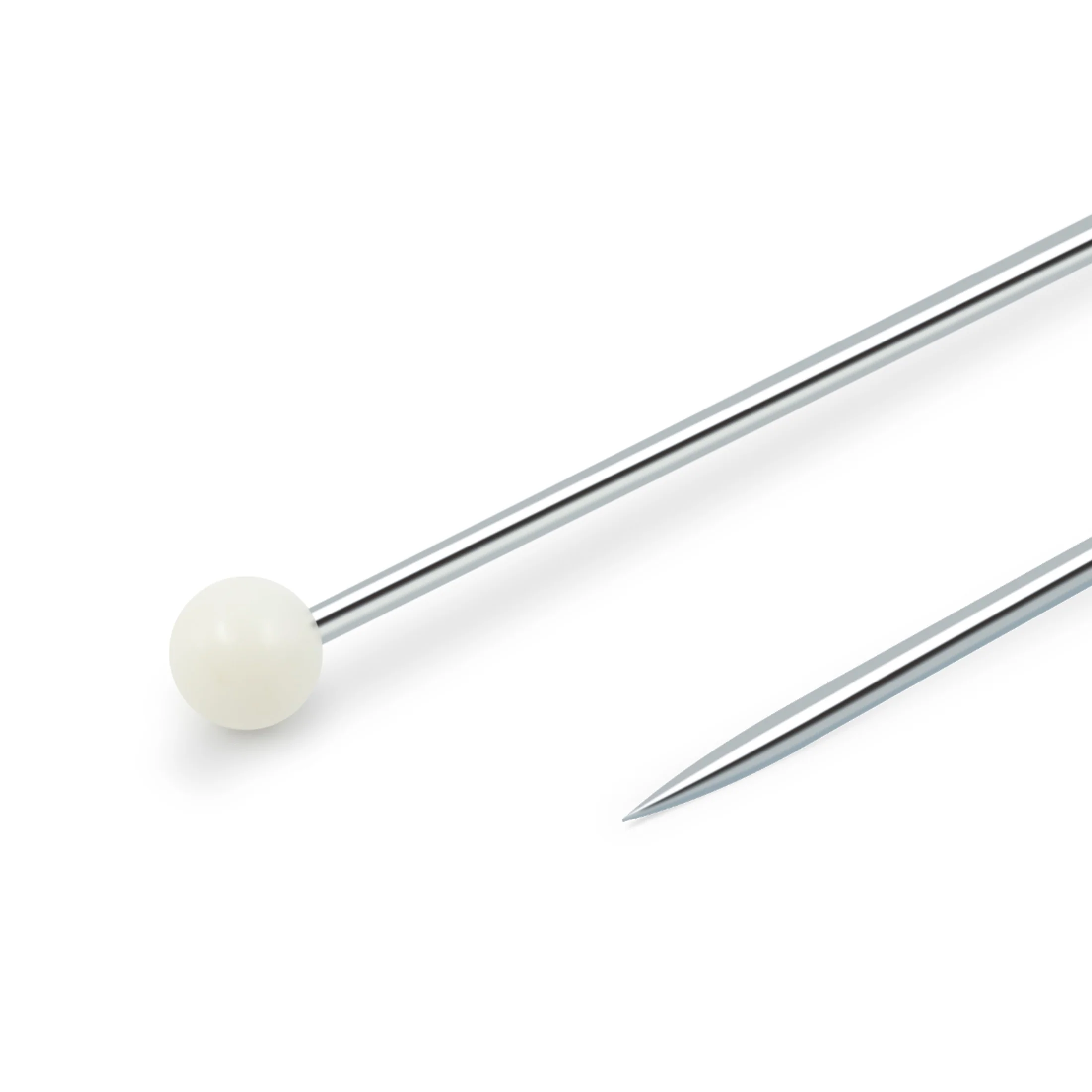Size #20 Stainless White, 2.5mm head
