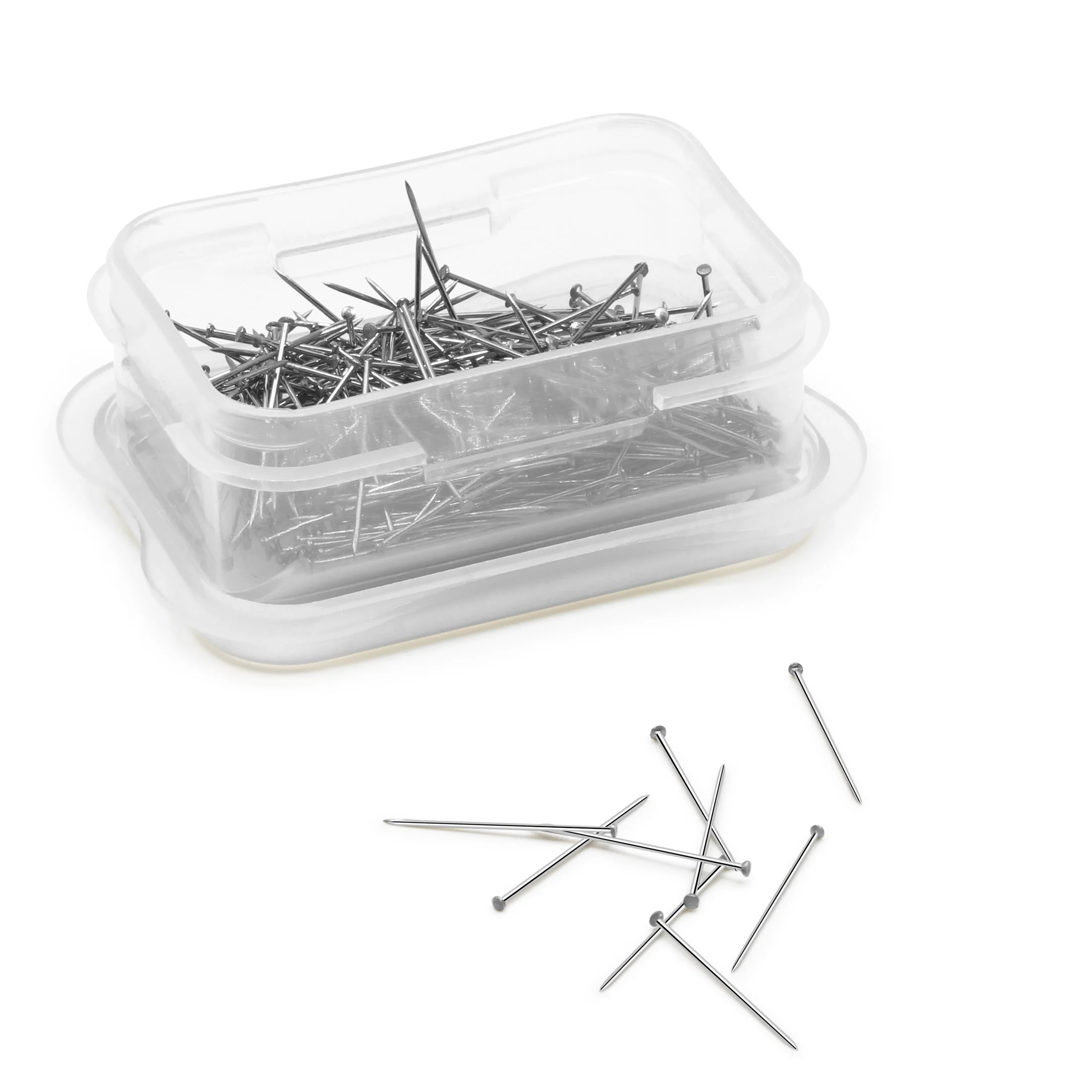 3/4" Applique Pins, Nickel, 350 pc - Image 3