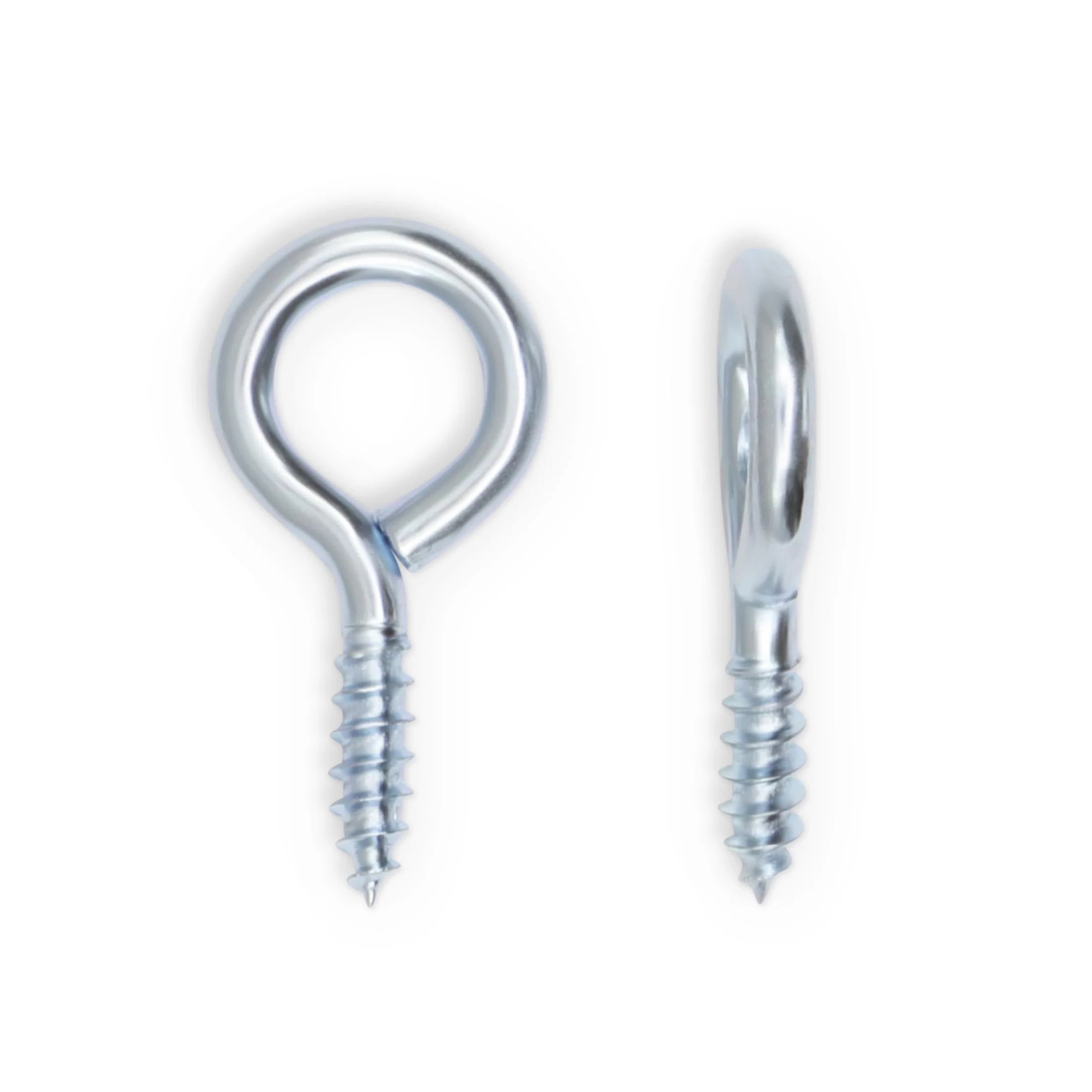 5/16" Screw Eyes, Silver, 12 pc - Image 2