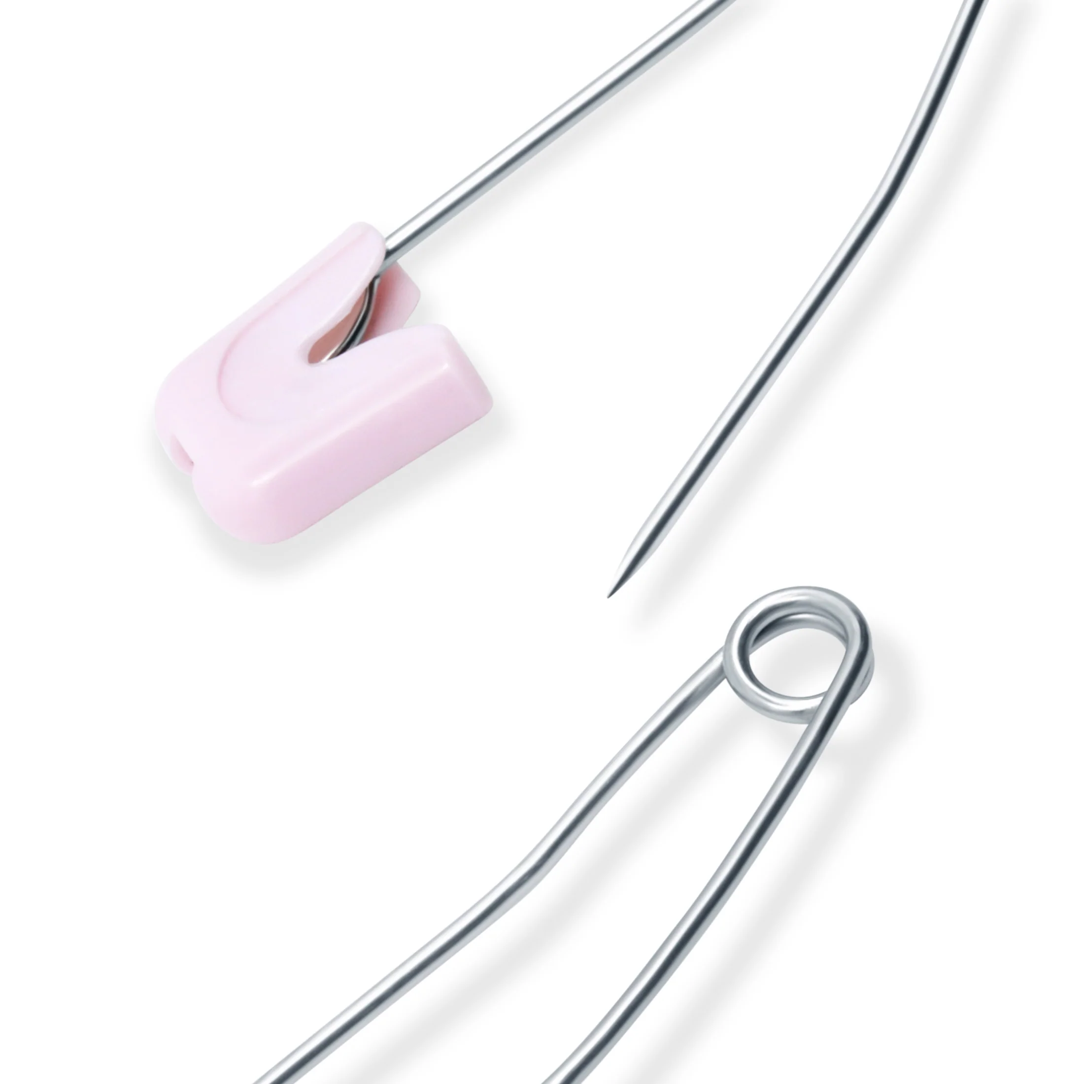Pastel Baby-Safe Diaper Pins, 4 Count, Assorted Colors - Image 5