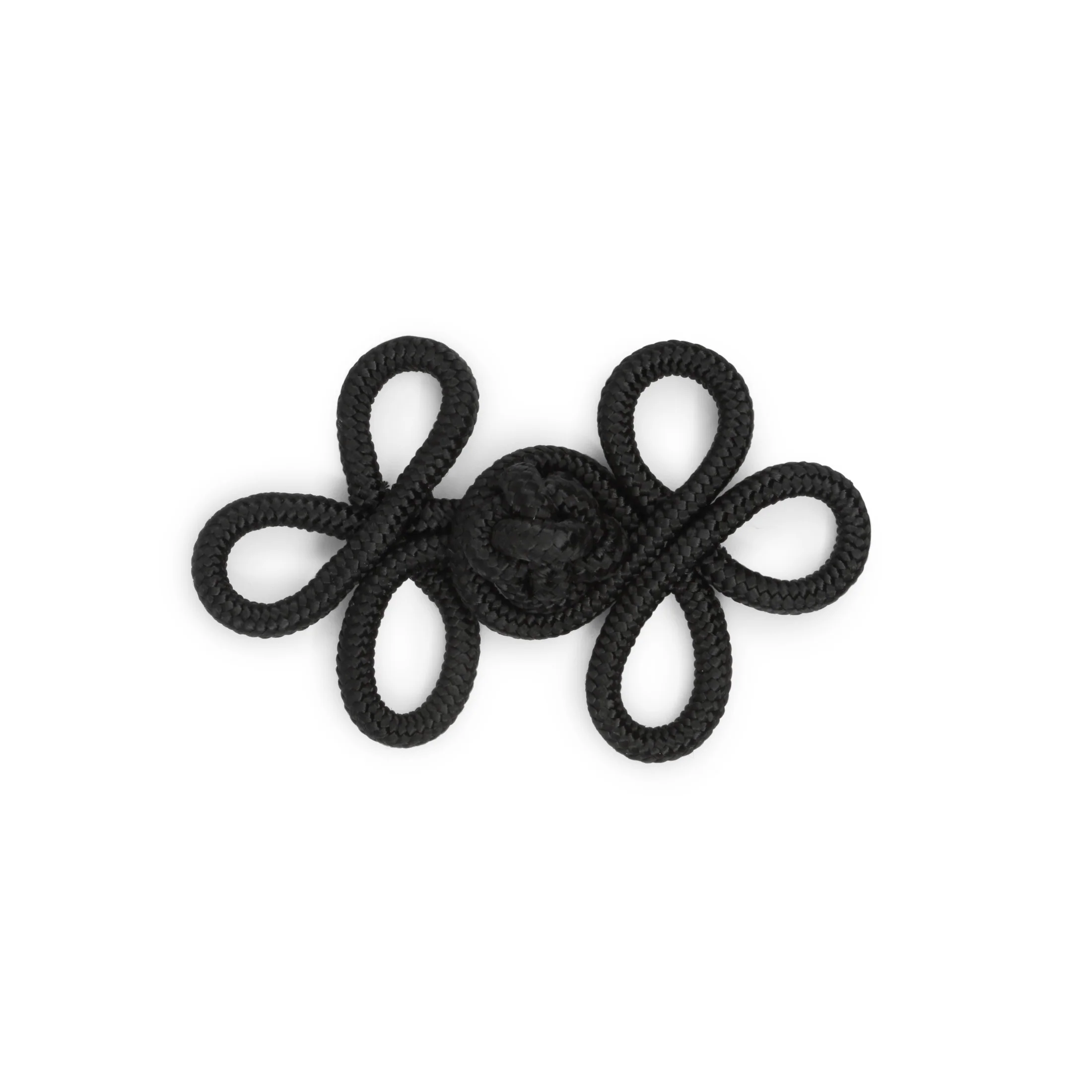 4" Frog Closure Set, Black - Image 2