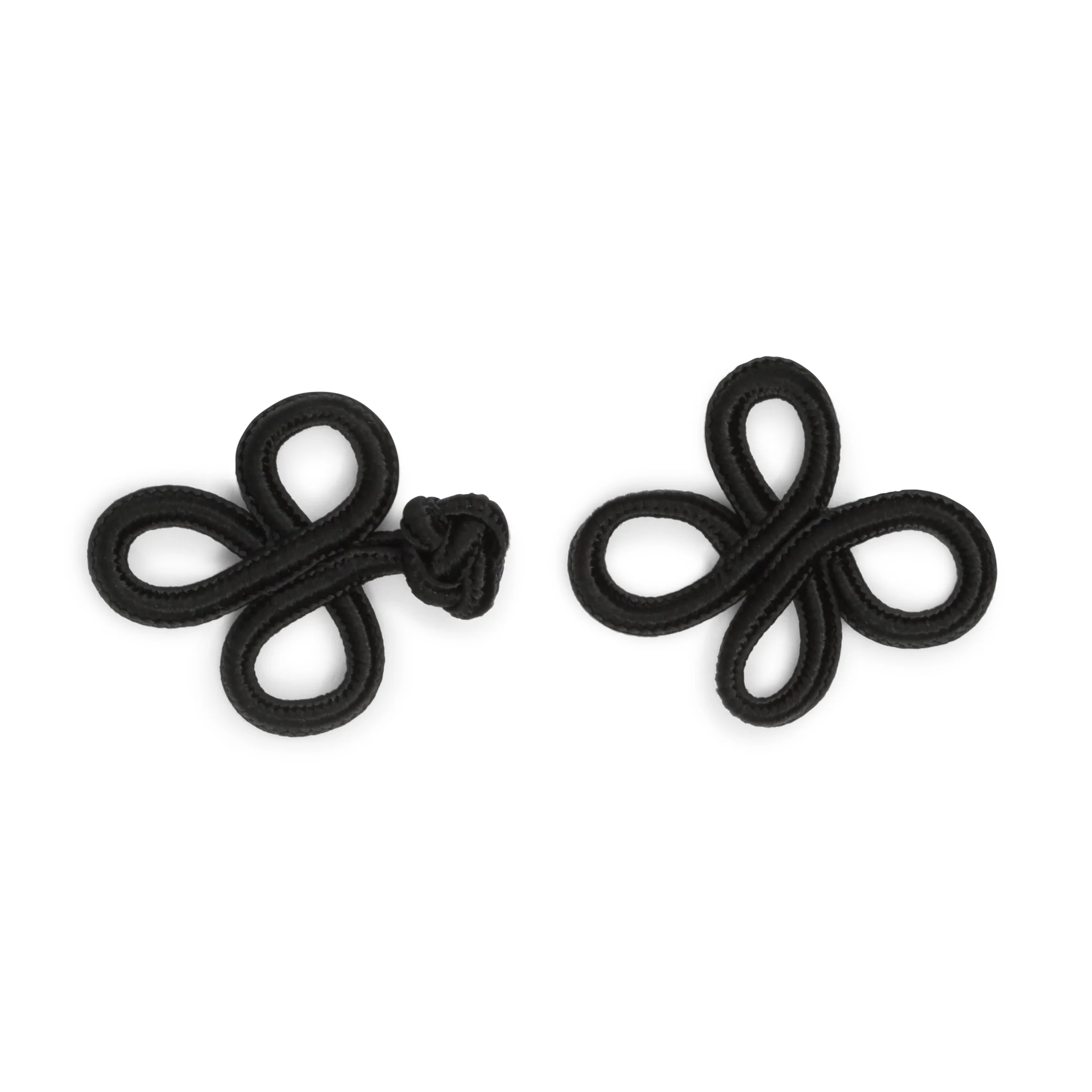 2" Frog Closure Set, Black - Image 3