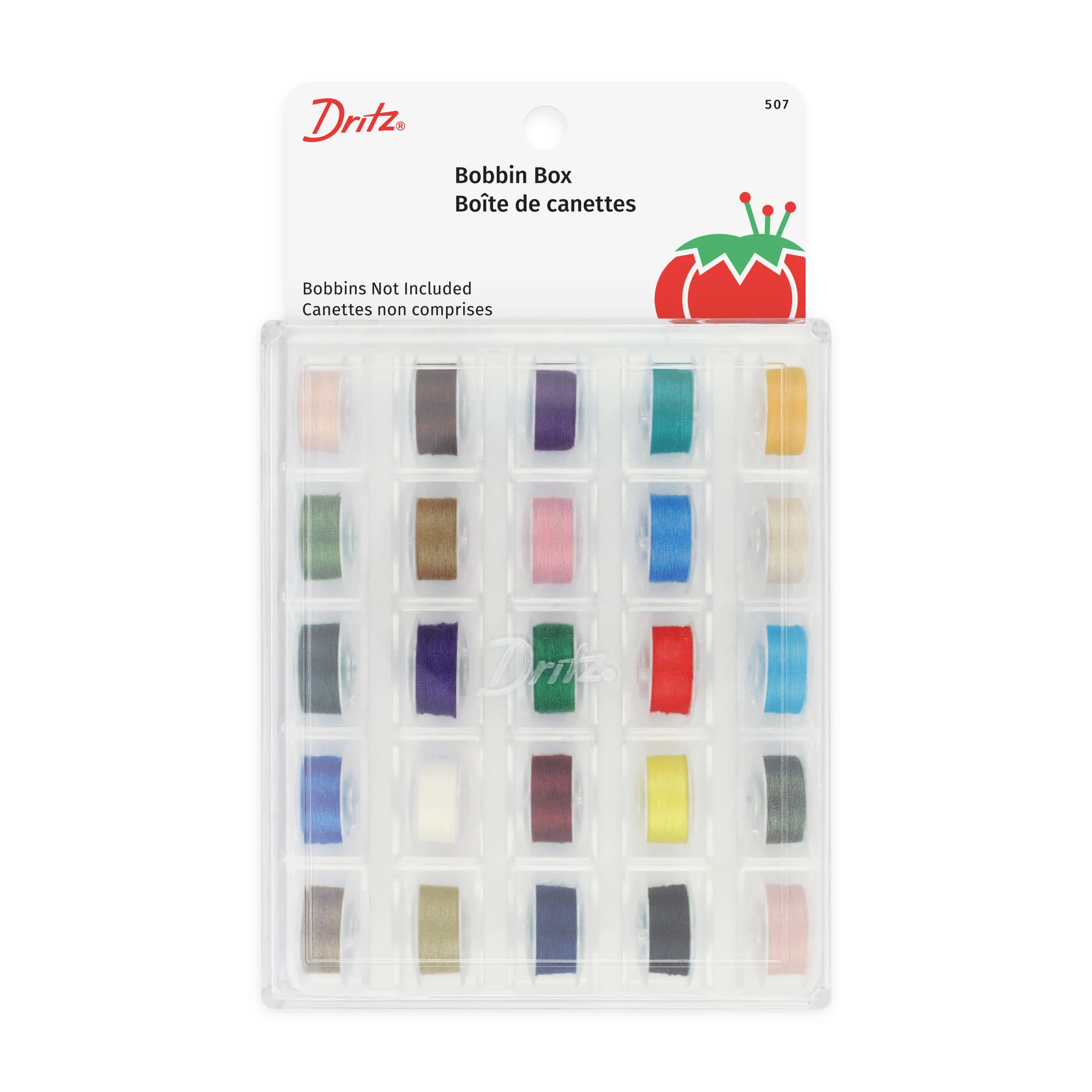 Bobbin Box, Stores 25 Bobbins