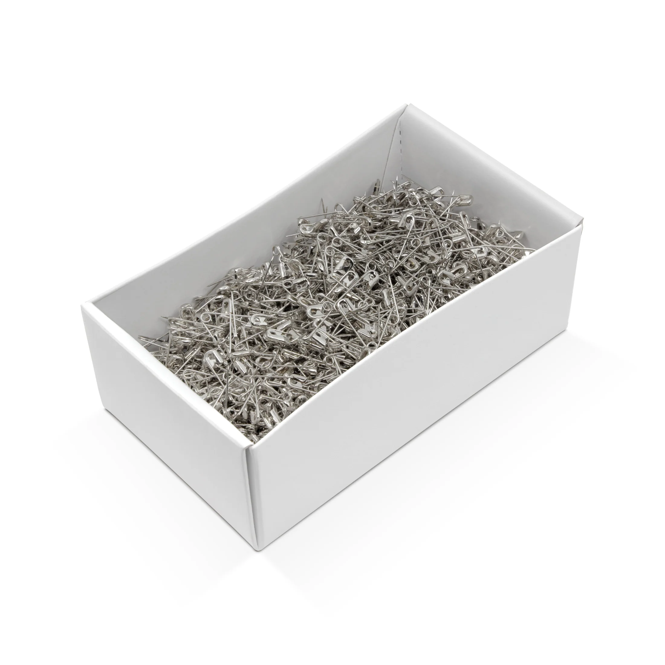 Safety Pins, Silver, Steel - Image 3