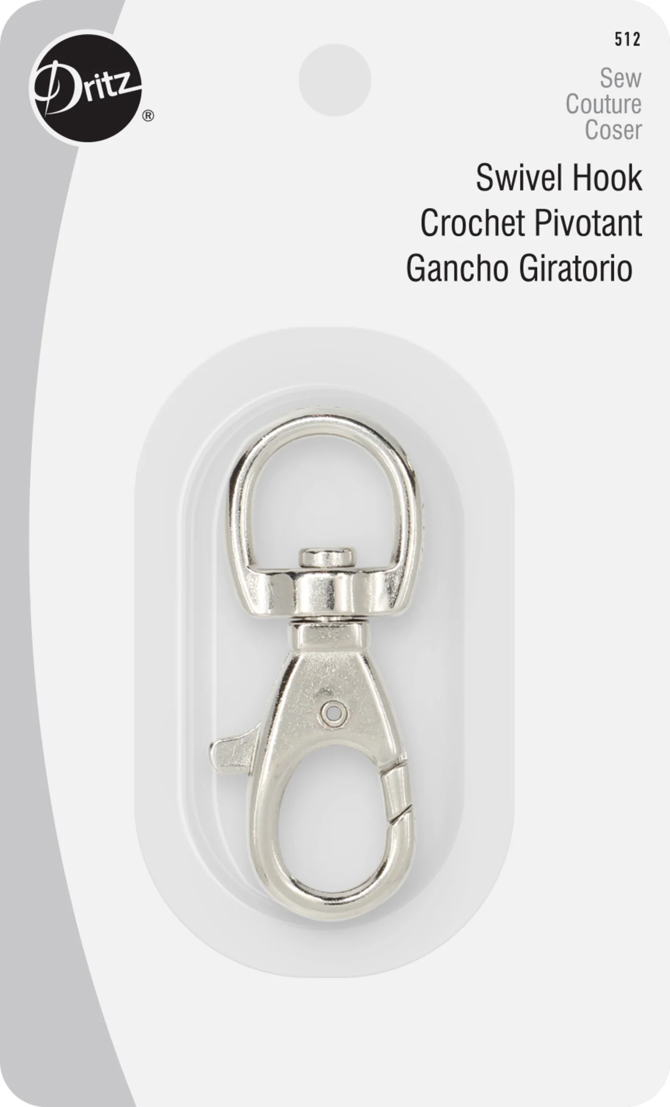 Swivel Hook, Silver