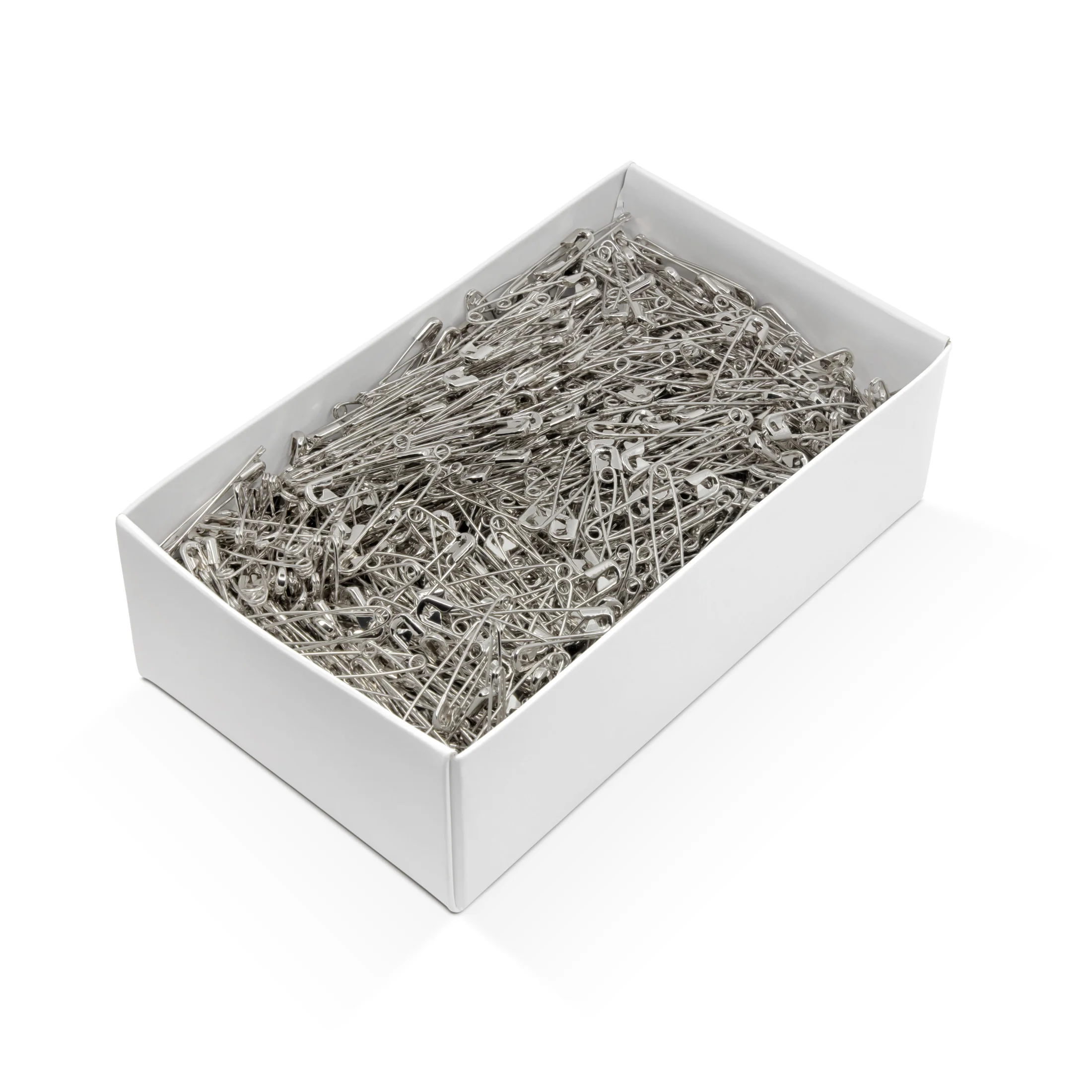 Safety Pins, Silver, Steel - Image 3