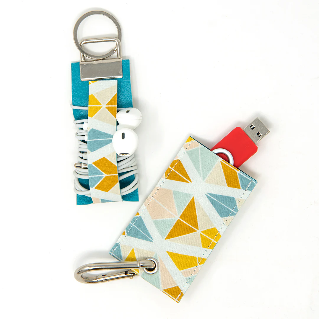 1" Key Fob Hardware Set - Bonus Pack, Nickel, 5 Sets - Image 8