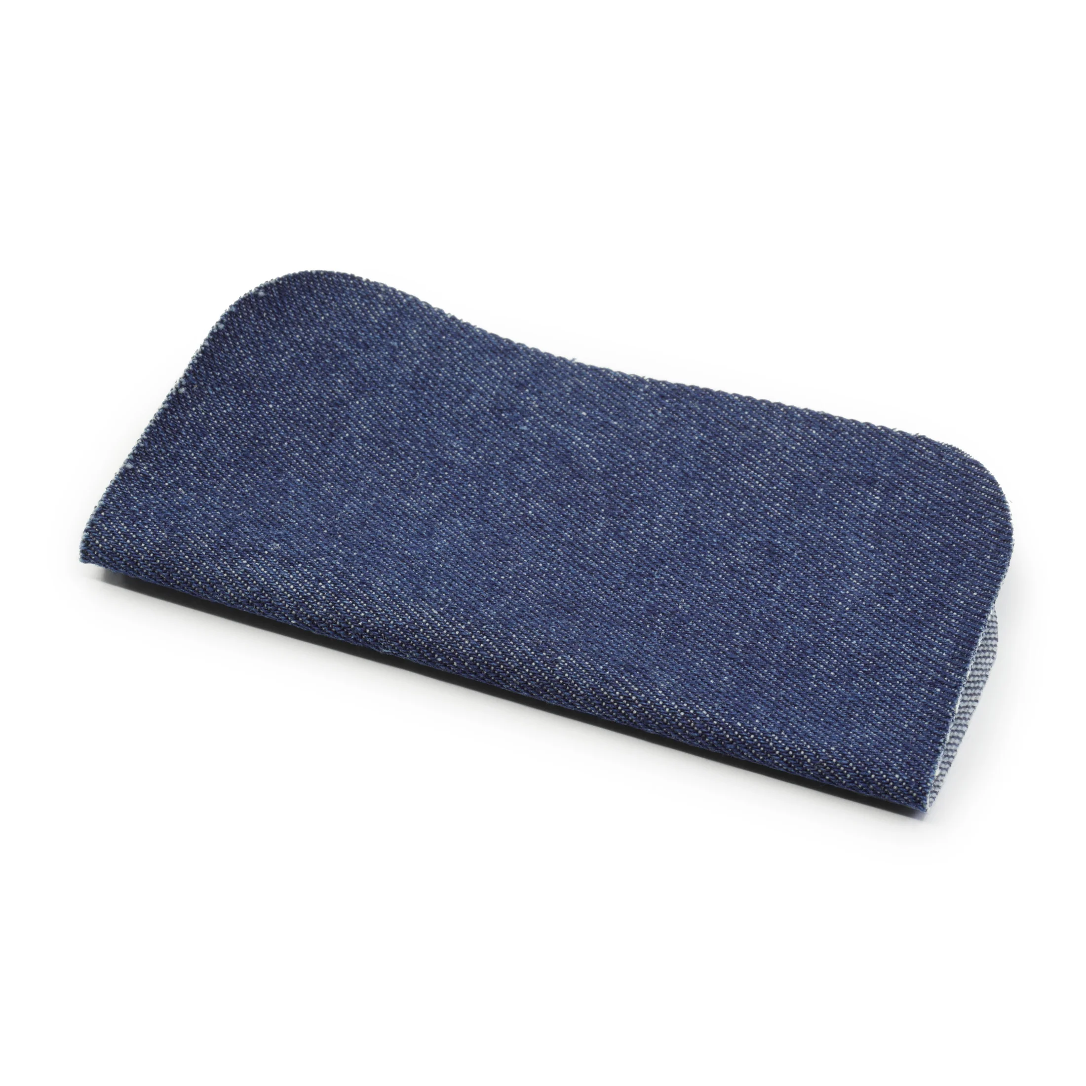 Denim Iron-On Patches, Assorted Sizes, Dark Blue, 4 pc - Image 3