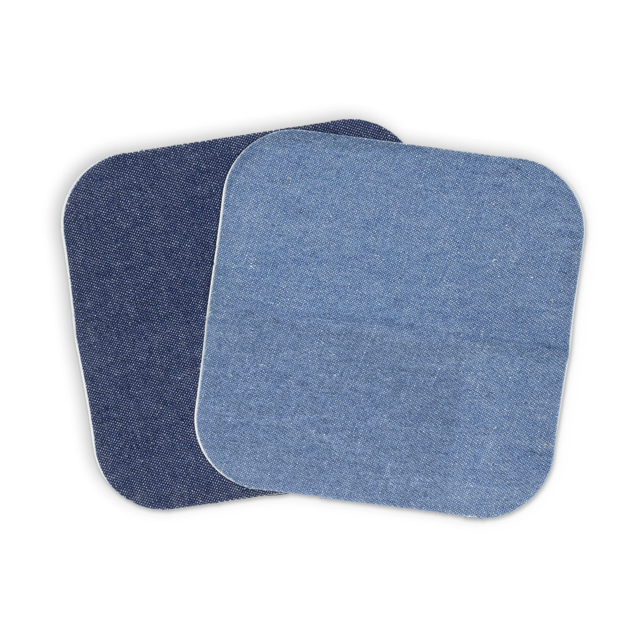 Self-Stick Temporary Denim Patches, 5" x 5", Assorted, 2 pc - Image 2