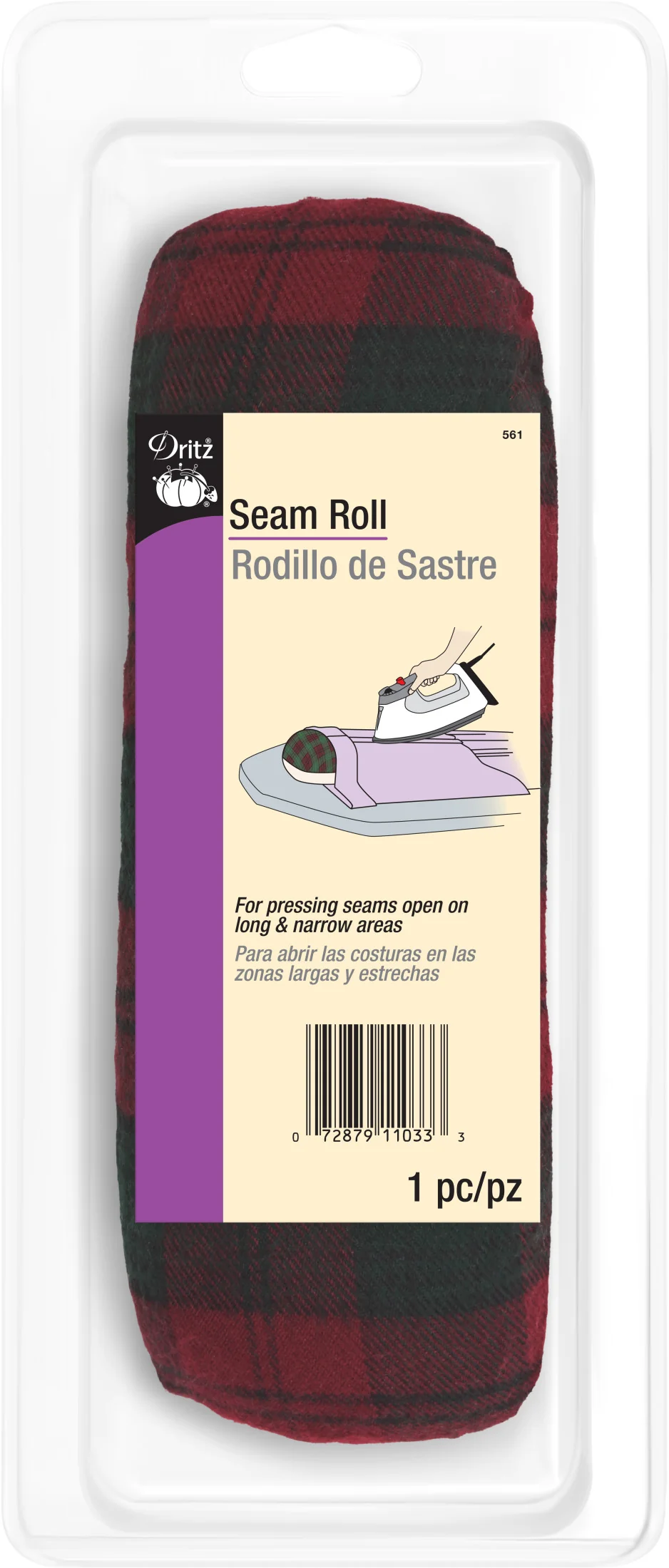 Seam Roll for Pressing Seams