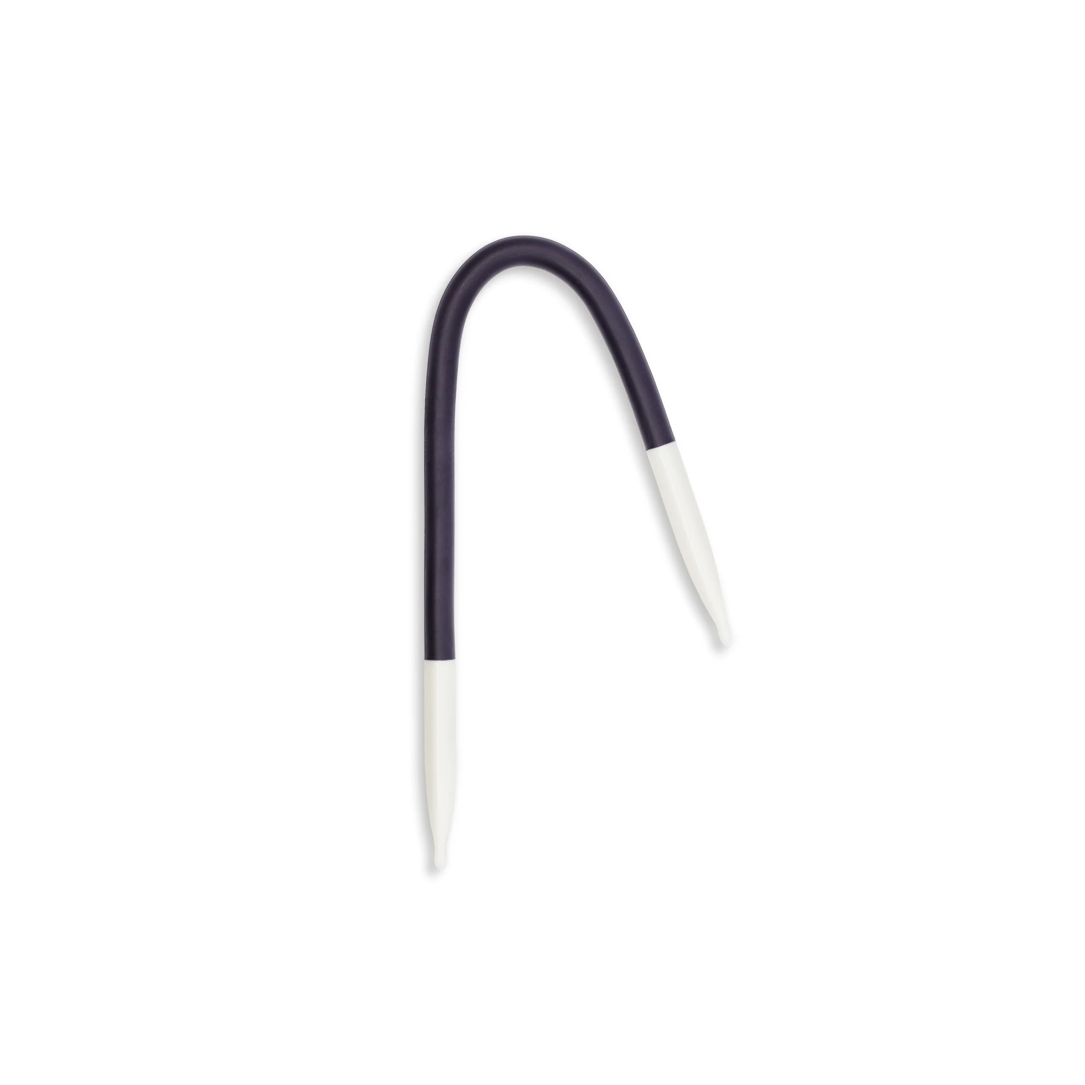 10" Ergonomic Yoga Cable-Stitch Needle, US 10.75 (7mm) - Image 3