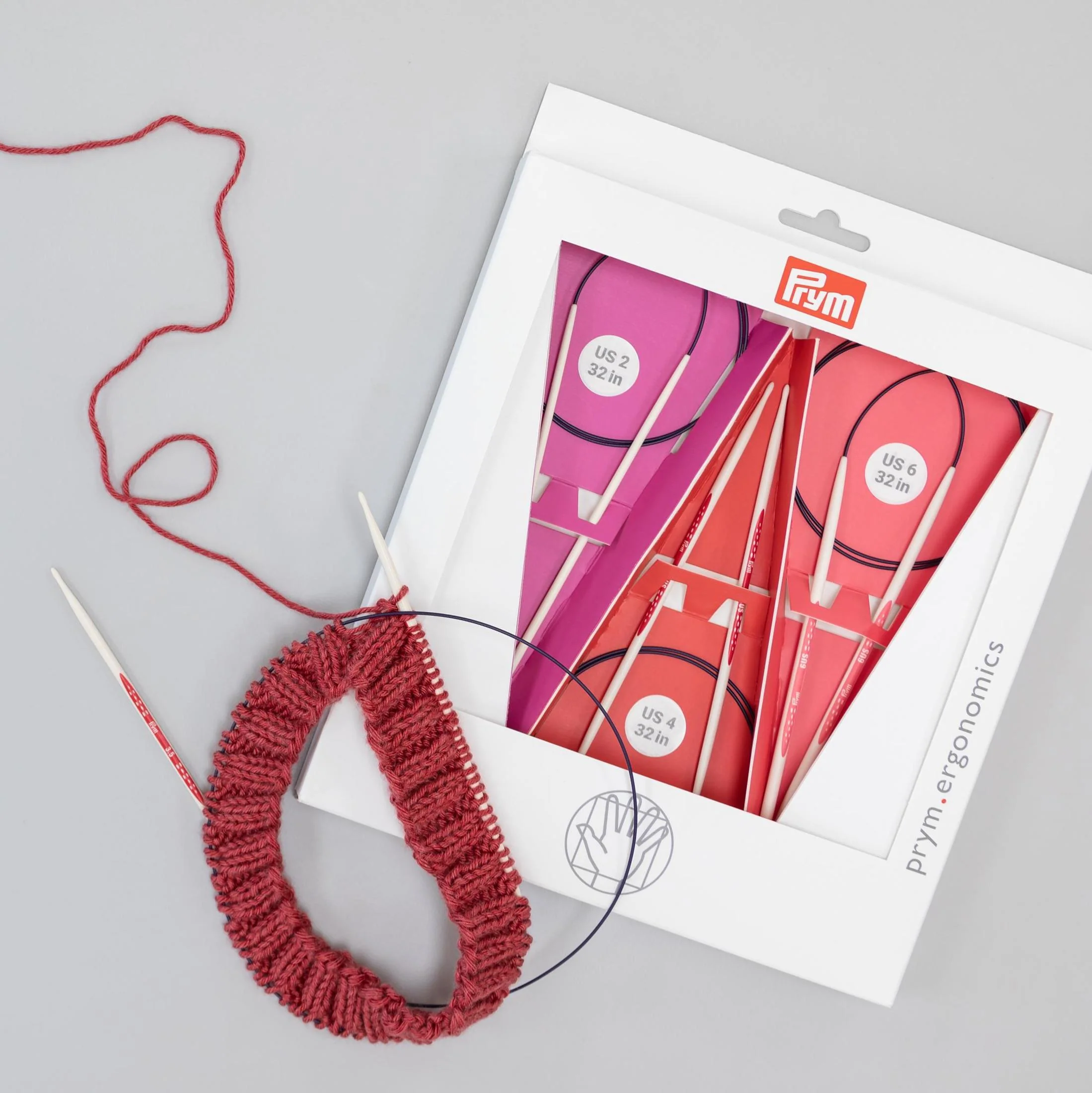 32" Ergonomic Circular Knitting Needles Set - Image 4