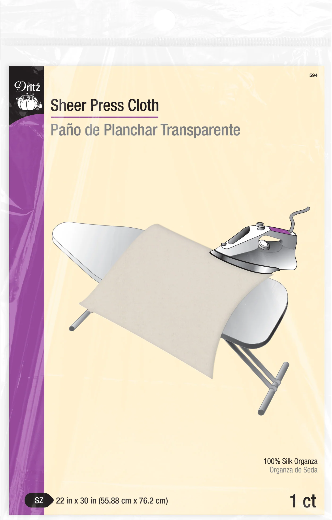 Sheer Press Cloth