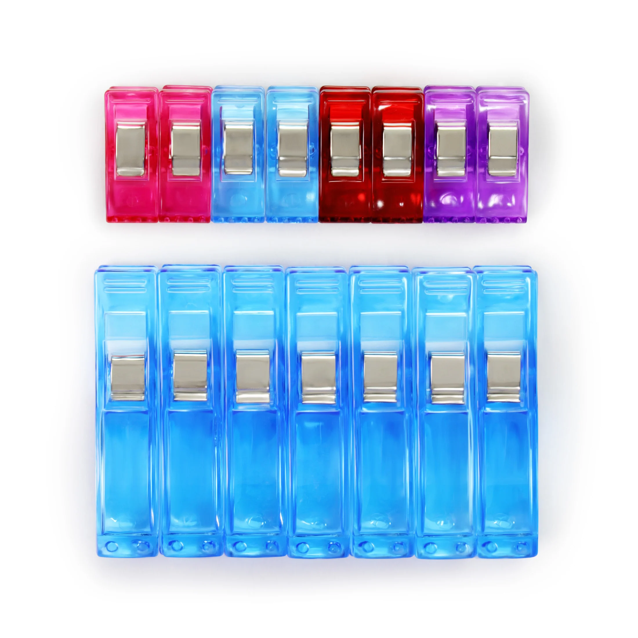 Mixed Fabric Clips, 15 pc - Image 2