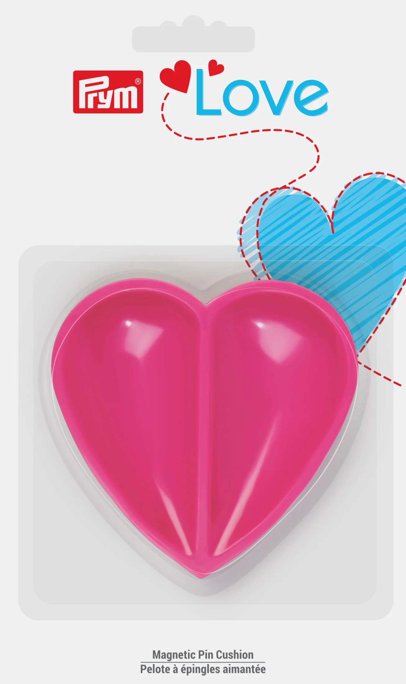 Magnetic Heart Pin Cushion