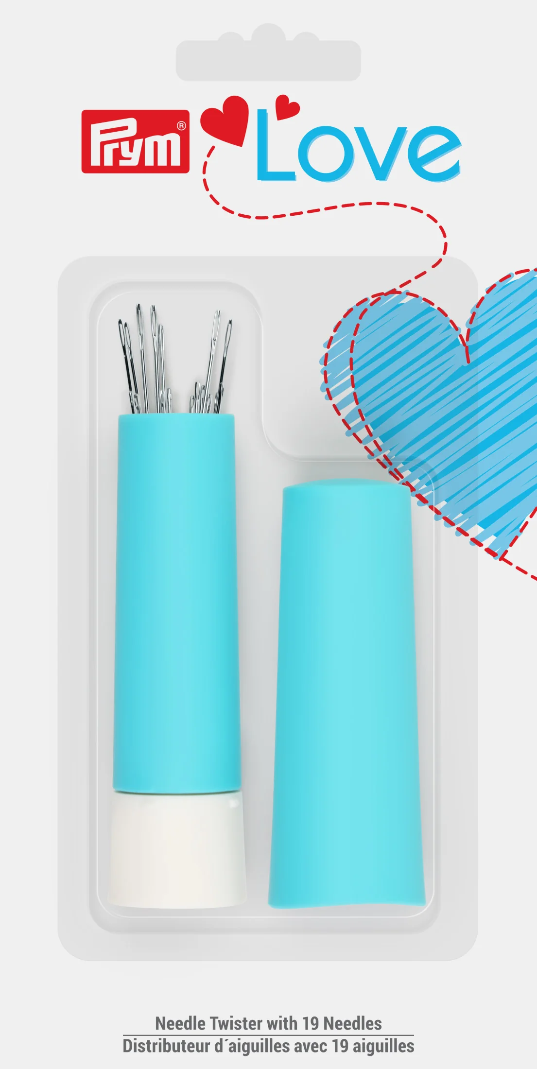 Needle Twister with 19 Hand Needles