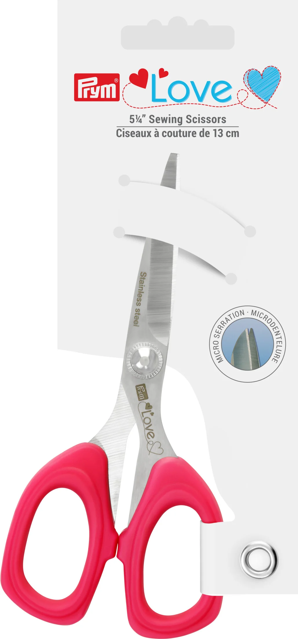 5-1/4" Sewing Scissors, Stainless Steel